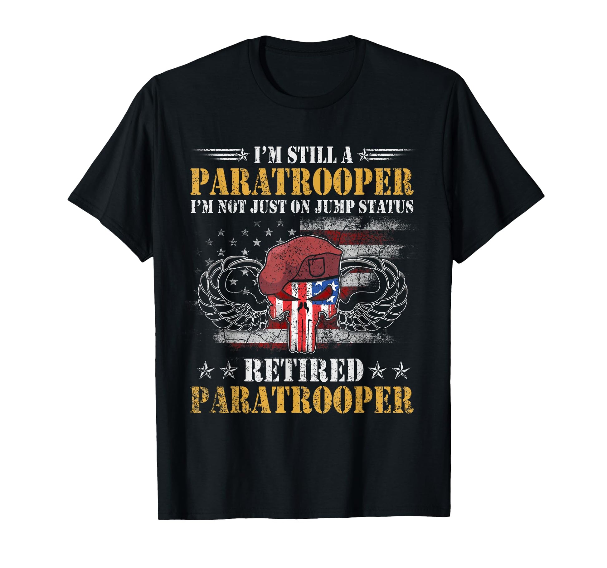 U S Army Airborne Division Paratrooper T-Shirt - Unique Graphic for Adults - T-Shirt, Sweatshirt, Hoodie