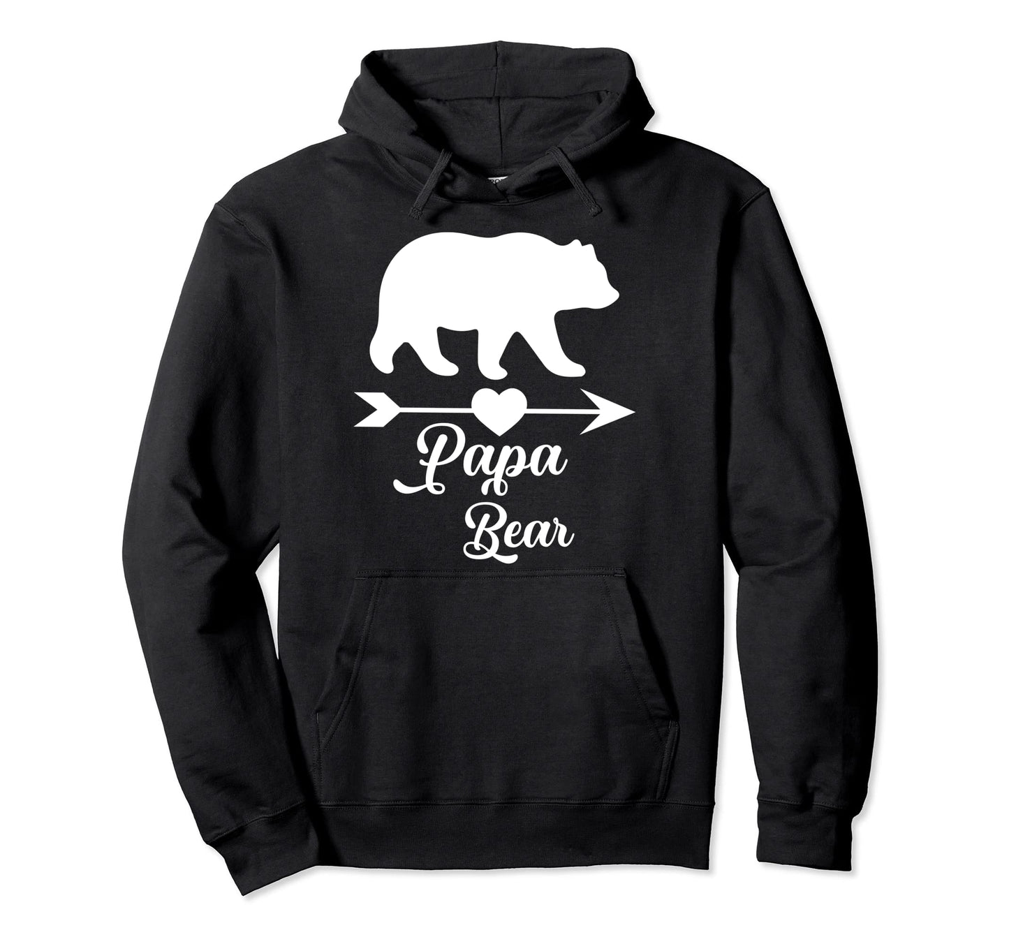 Papa Bear Father Dad Gifts Hoodie - Unique Graphic Men Women - T-Shirt, Sweatshirt, Hoodie