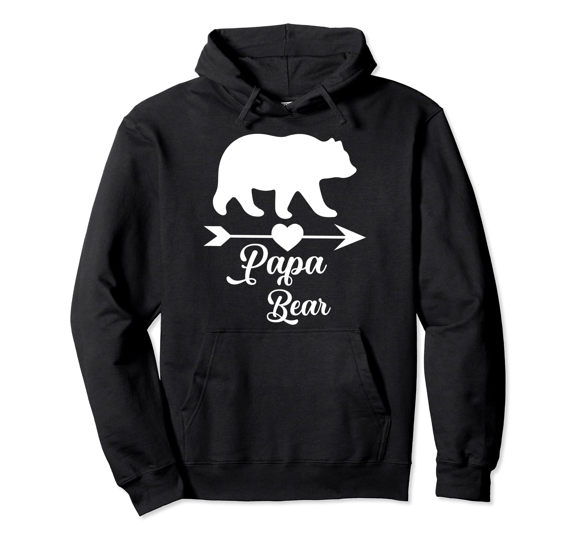 Papa Bear Father Dad Gifts Hoodie - Unique Graphic Men Women - T-Shirt, Sweatshirt, Hoodie