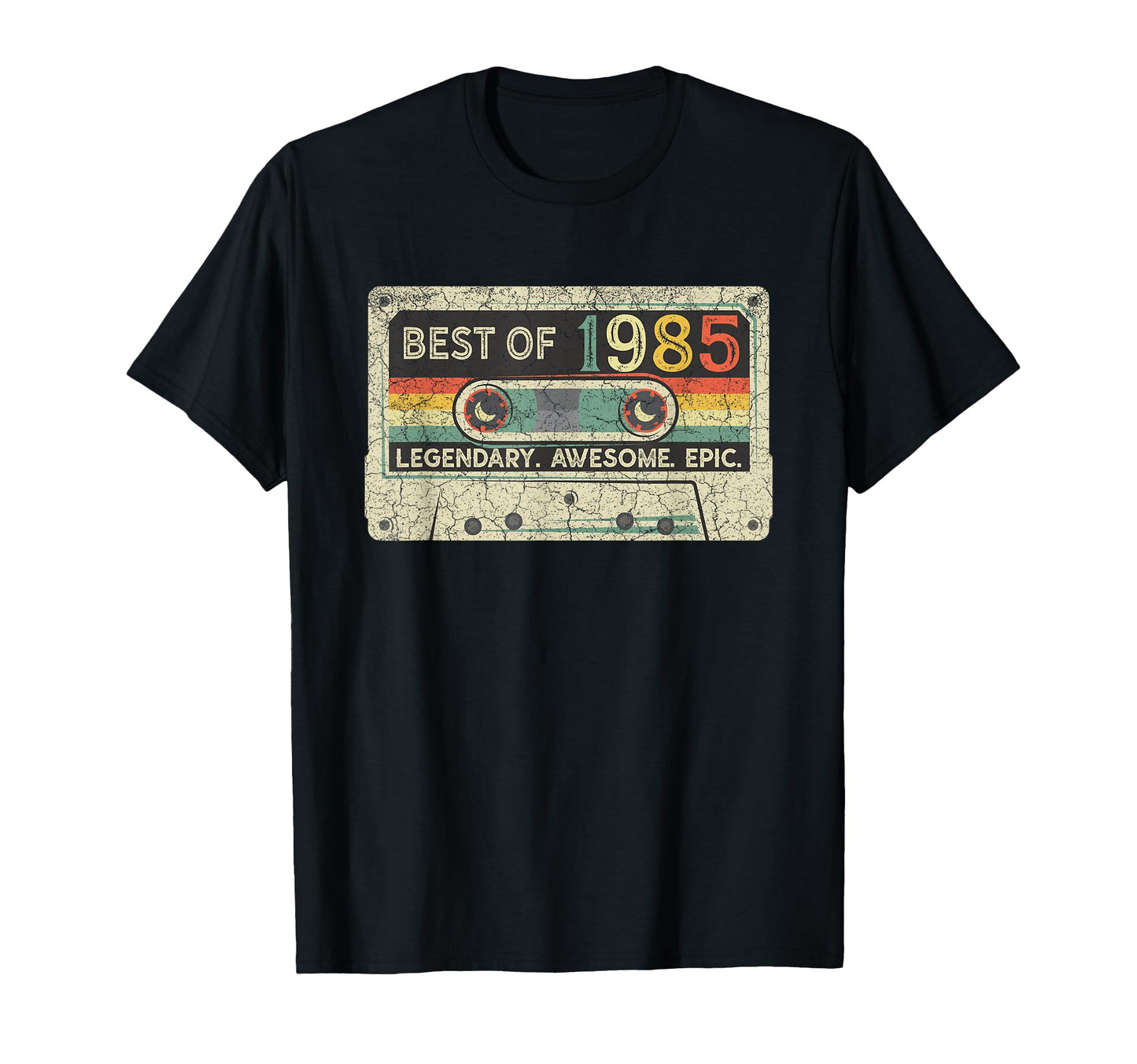 1985 Cassette Tape 38Th Birthday T-Shirt - Trendy Graphic for Adults - T-Shirt, Sweatshirt, Hoodie