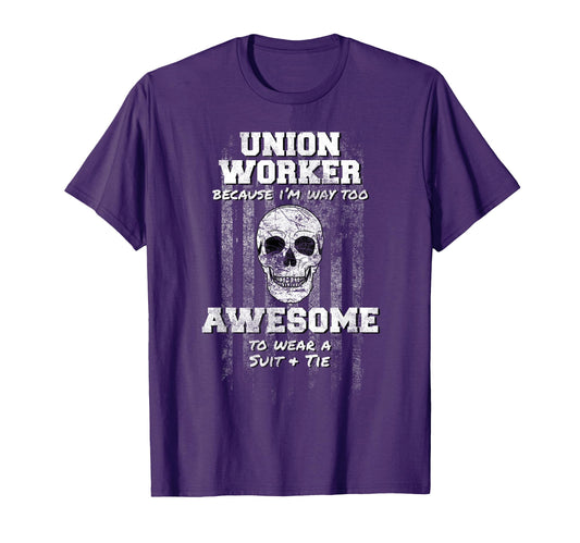 American Funny Union Worker Usa T-Shirt - Unique Graphic for Adults - T-Shirt, Sweatshirt, Hoodie