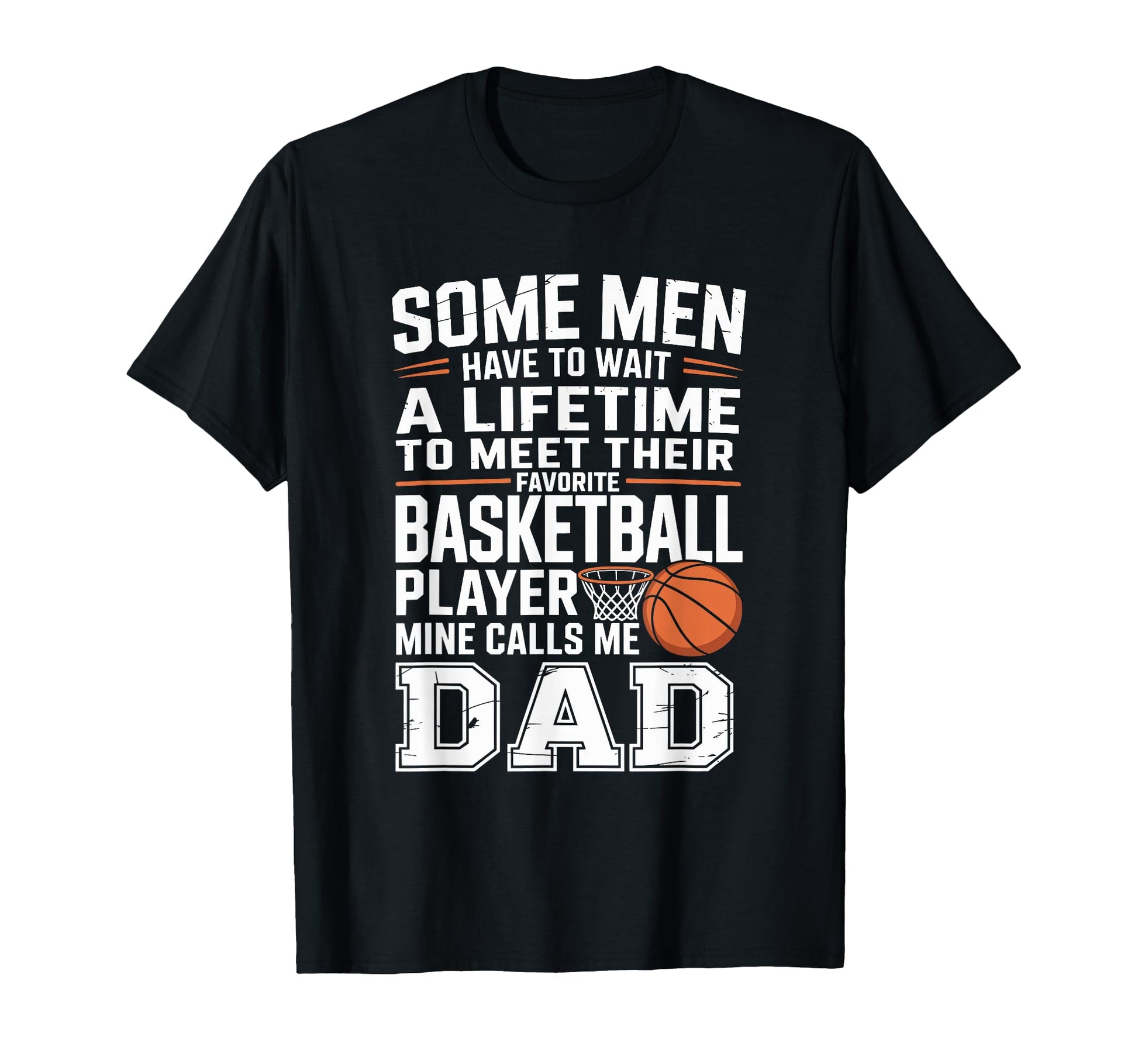 Basketball Mom And Dad Basketball T-Shirt - Minimalist Print for Adults - T-Shirt, Sweatshirt, Hoodie