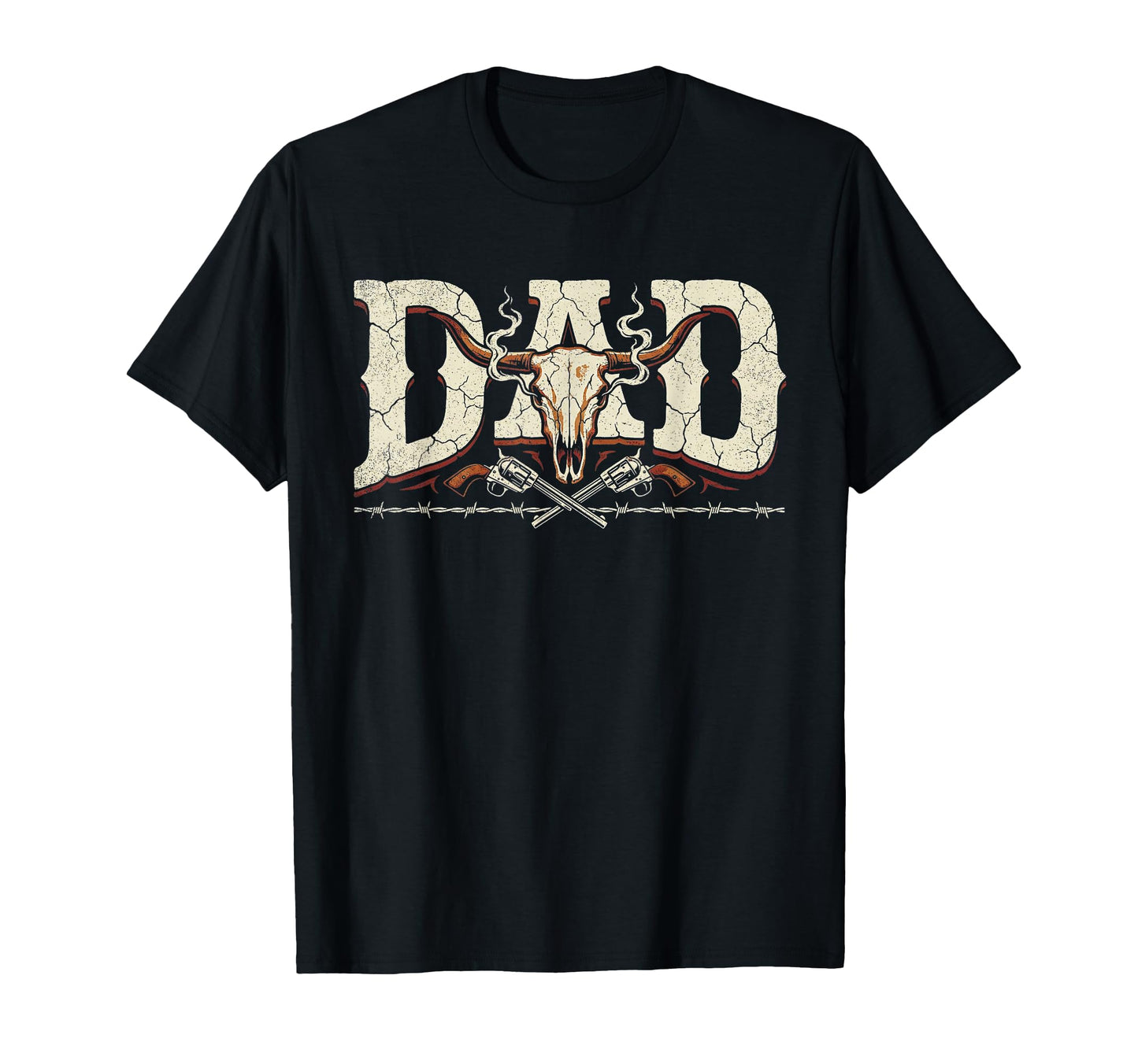 Western Dad Country Rodeo Cowboy T-Shirt - Unique Graphic for Adults - T-Shirt, Sweatshirt, Hoodie
