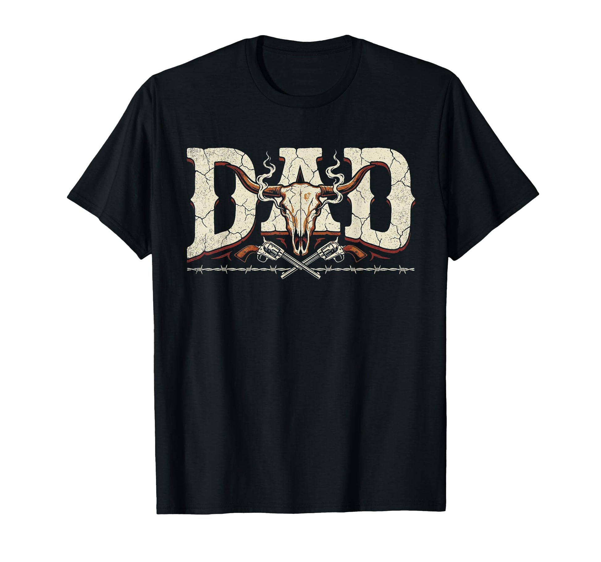 Western Dad Country Rodeo Cowboy T-Shirt - Unique Graphic for Adults - T-Shirt, Sweatshirt, Hoodie
