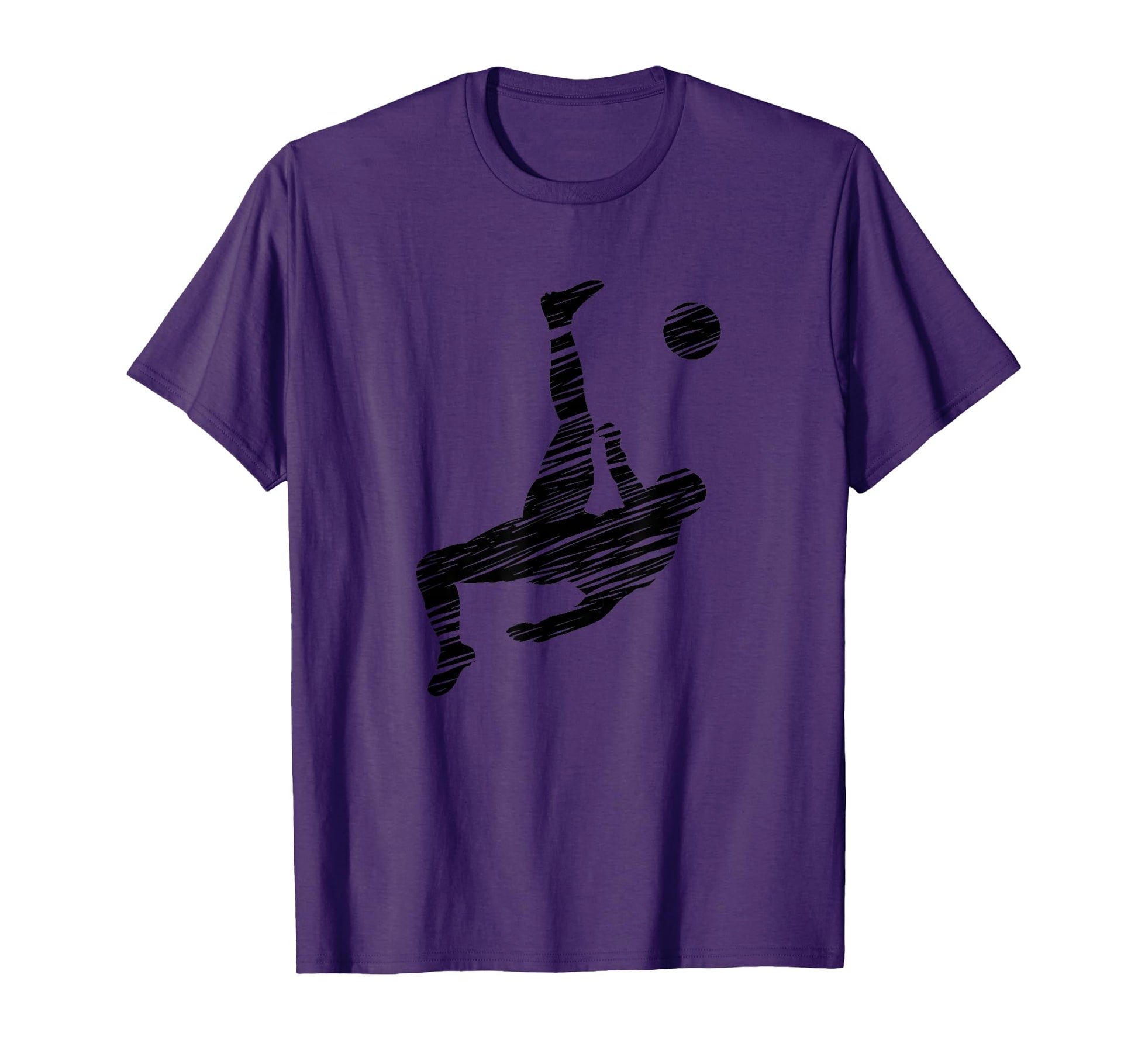 Soccer Player And Soccer Fan Motif T-Shirt - Custom Art Print Men Women - T-Shirt, Sweatshirt, Hoodie