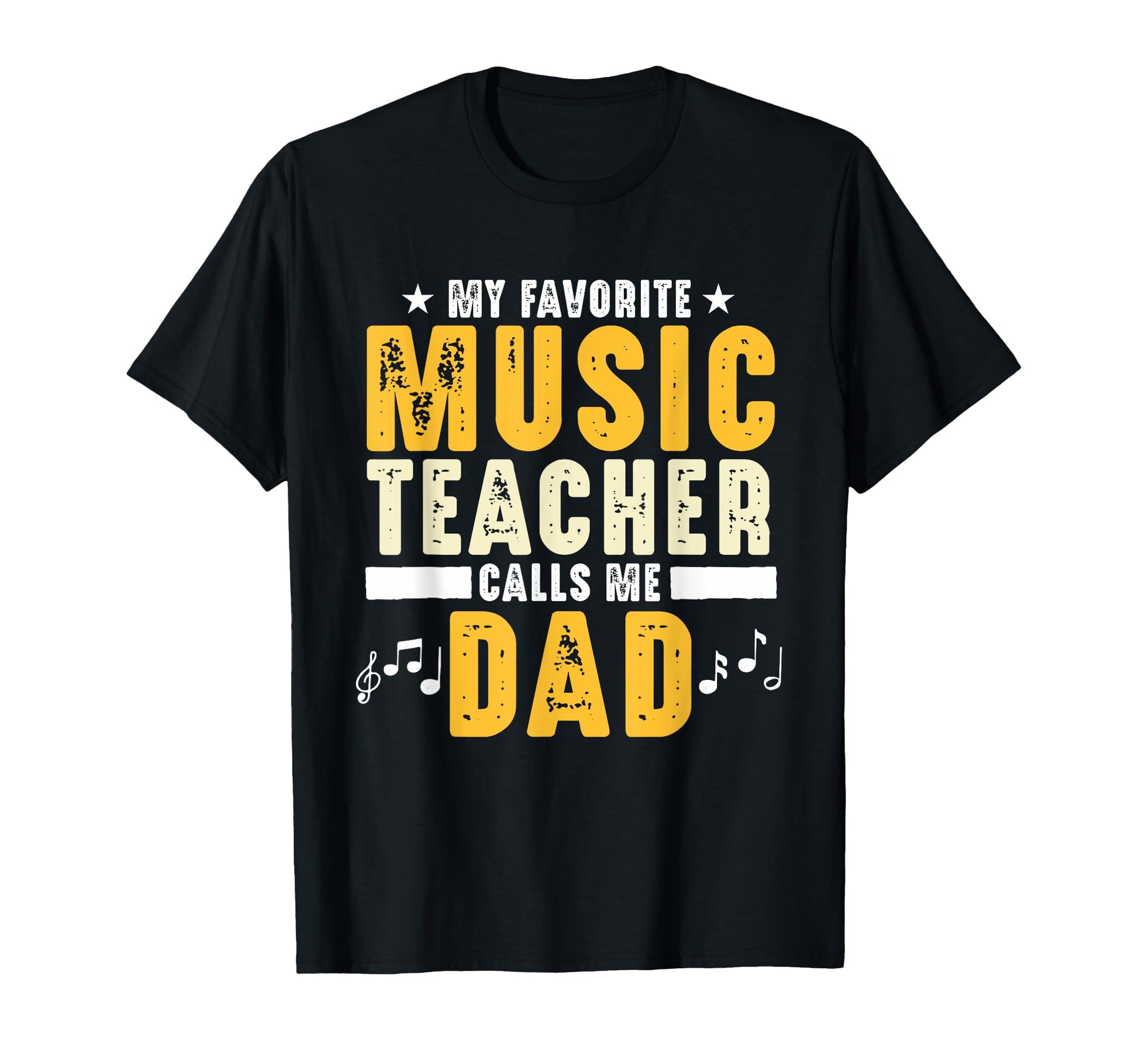 Music Teacher Calls Me Dad Musician T-Shirt - Custom Art Print for Adults - T-Shirt, Sweatshirt, Hoodie
