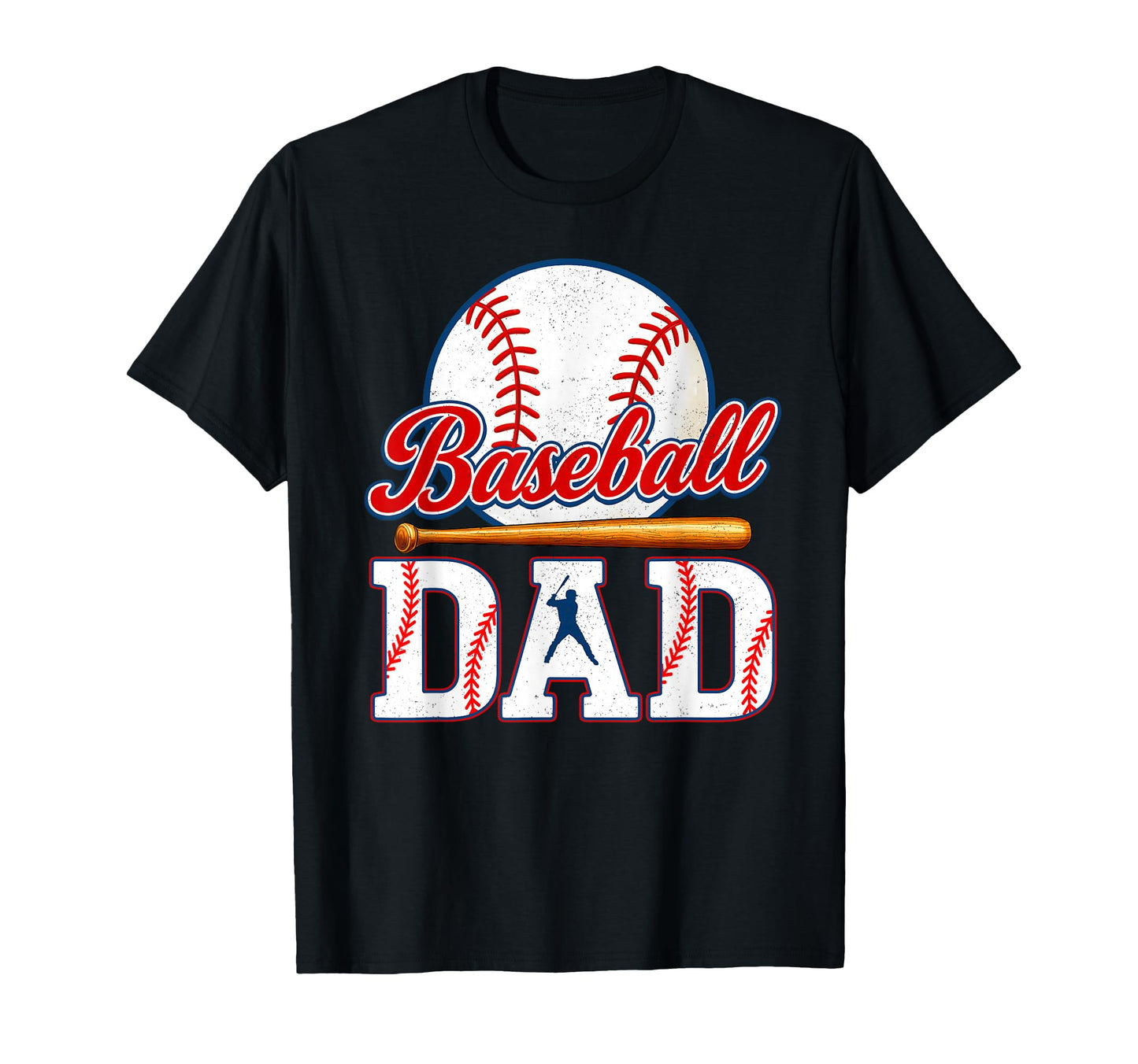 Baseball Dad Matching Family Game T-Shirt - Casual Everyday Wear Unisex - T-Shirt, Sweatshirt, Hoodie