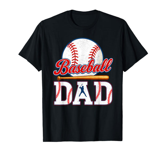 Baseball Dad Matching Family Game T-Shirt - Casual Everyday Wear Unisex - T-Shirt, Sweatshirt, Hoodie
