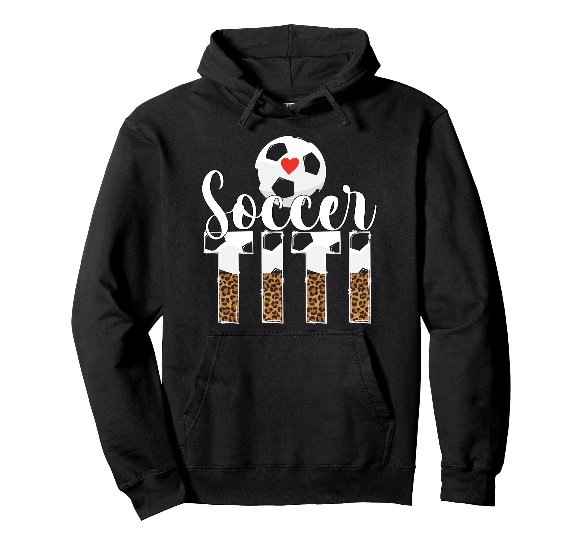 Soccer Titi Leopard Titi Soccer Player Hoodie - Minimalist Print Men Women - T-Shirt, Sweatshirt, Hoodie