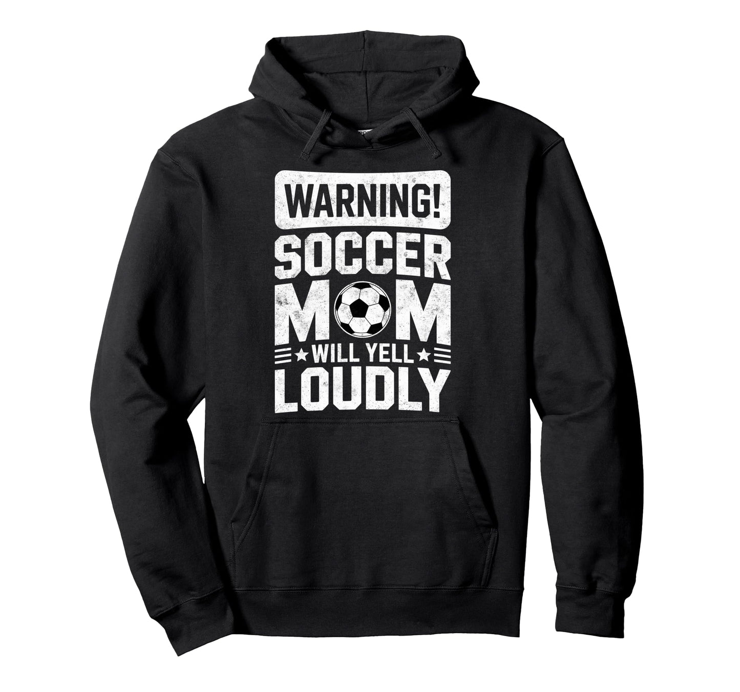 Warning Soccer Football Mom Player Hoodie - Fun Novelty Design Men Women - T-Shirt, Sweatshirt, Hoodie