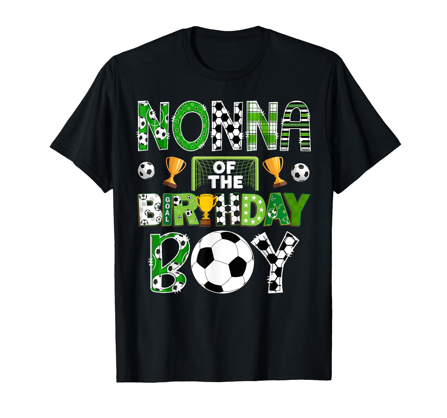 Nonna Birthday Soccer Player Game Day T-Shirt - Graphic Print for Adults - T-Shirt, Sweatshirt, Hoodie