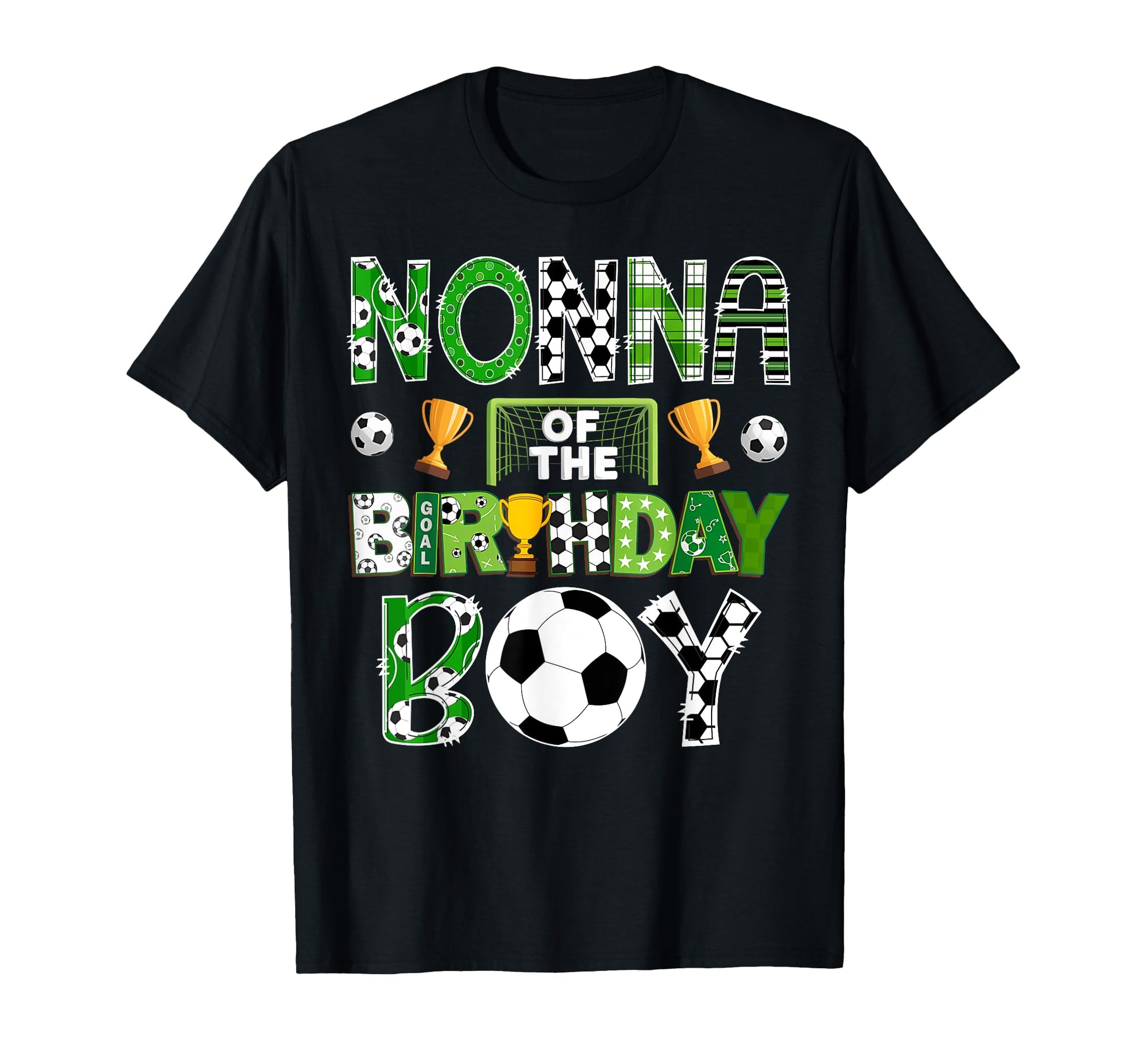 Nonna Birthday Soccer Player Game Day T-Shirt - Graphic Print for Adults - T-Shirt, Sweatshirt, Hoodie