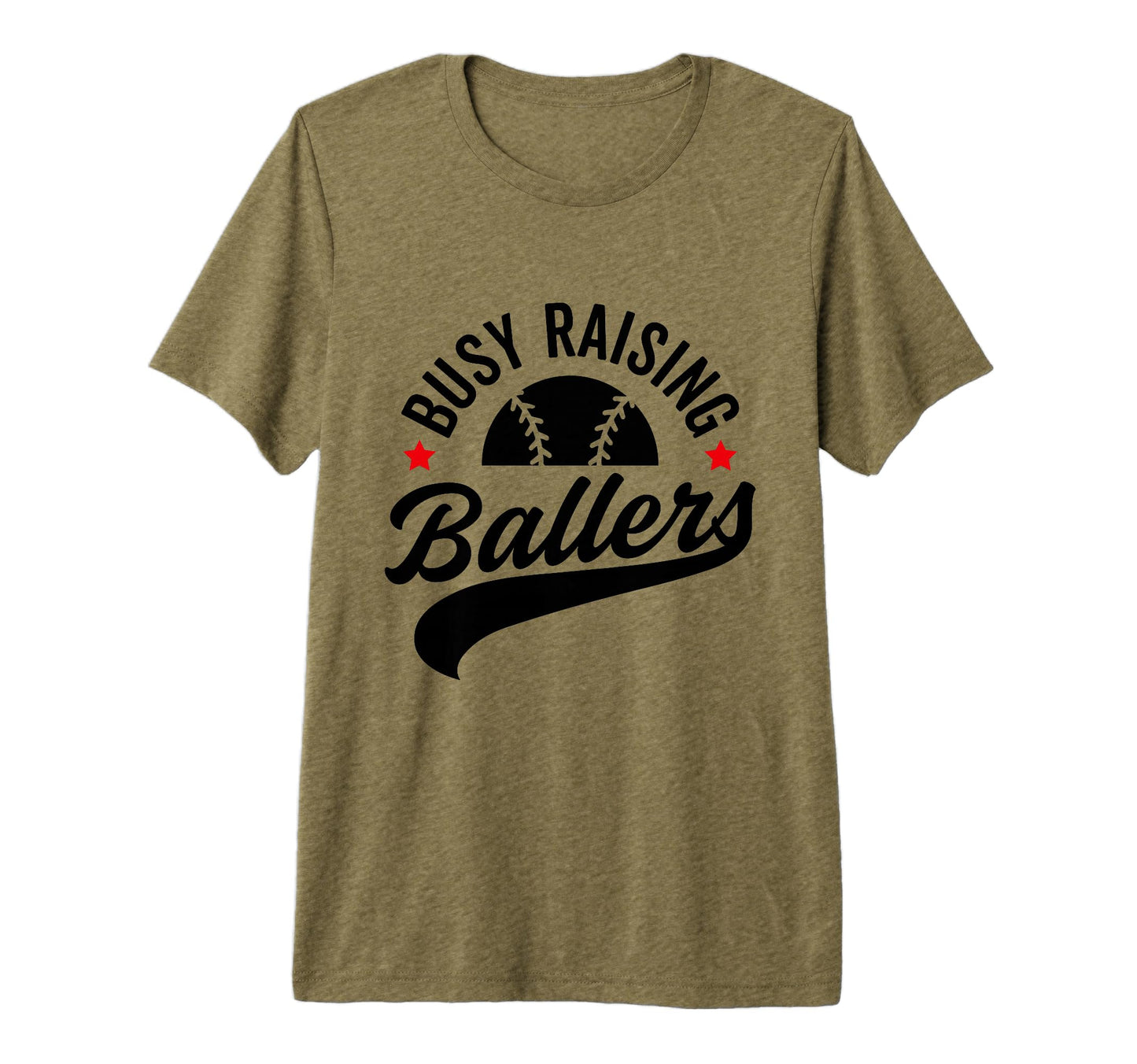 Busy Raising Ballers Baseball Cheer T-Shirt - Streetwear Style Men Women - T-Shirt, Sweatshirt, Hoodie