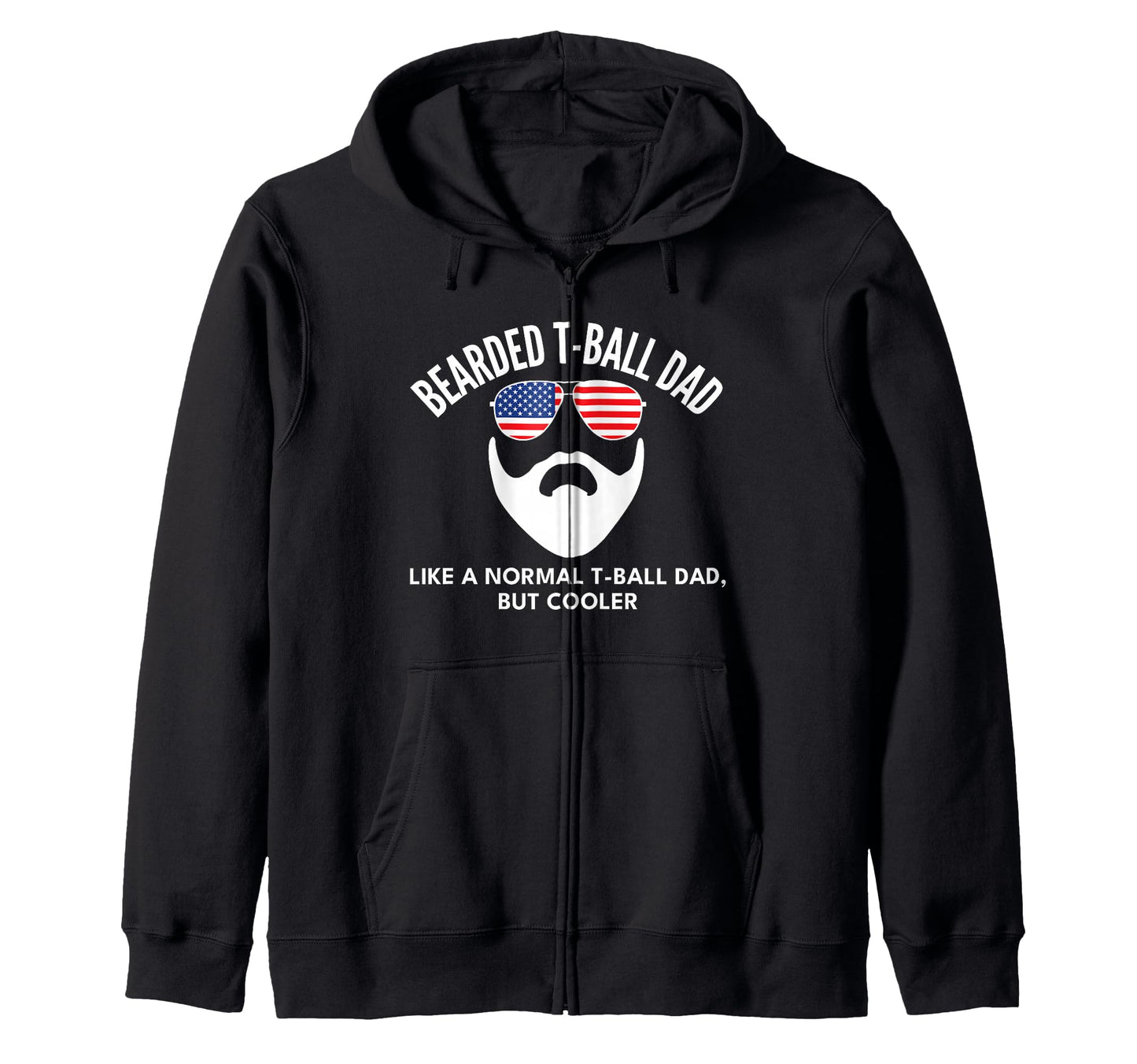 Ball T Ball Dad Definition Bearded T-Shirt - Minimalist Print Unisex - T-Shirt, Sweatshirt, Hoodie