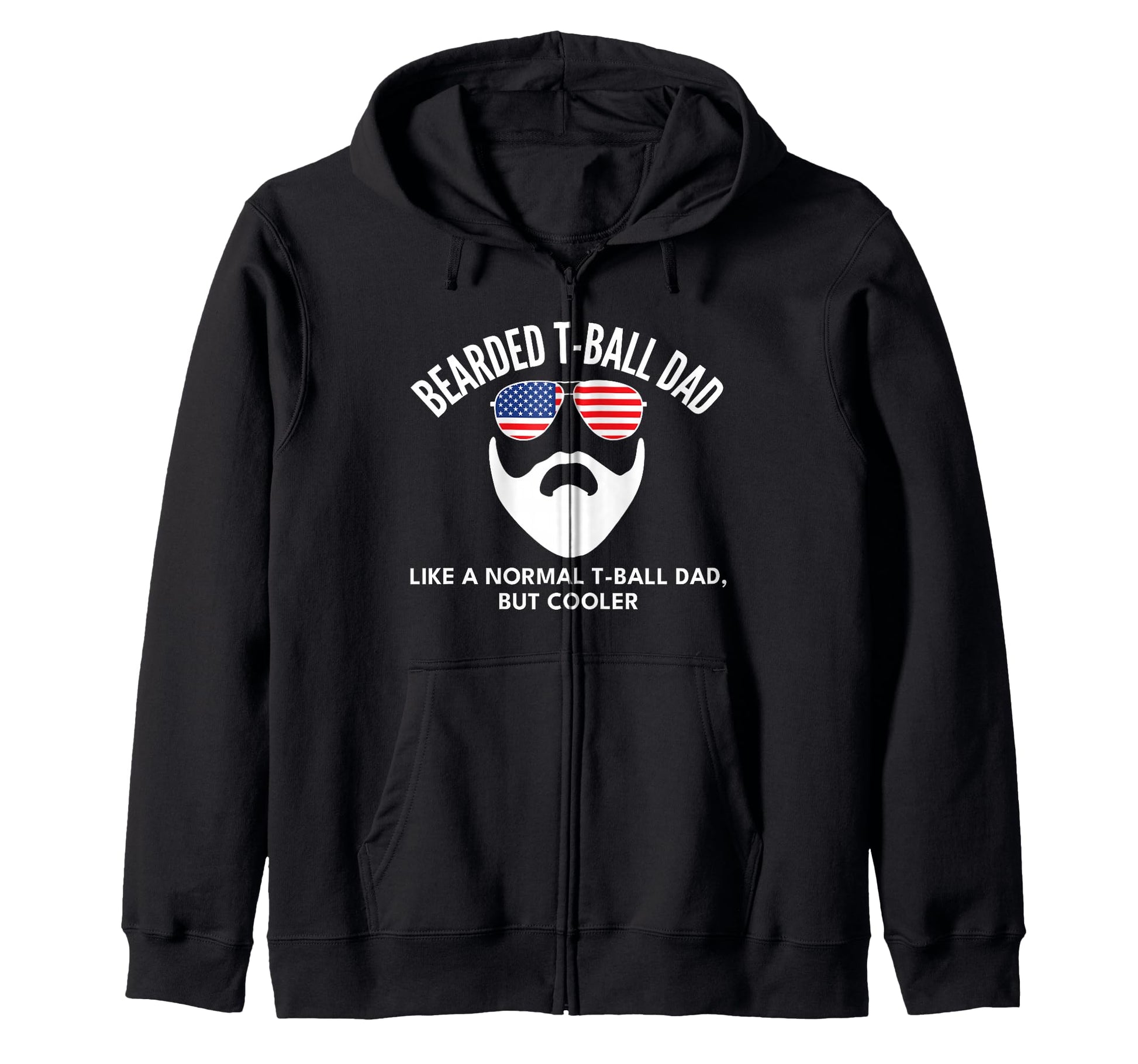 Ball T Ball Dad Definition Bearded T-Shirt - Minimalist Print Unisex - T-Shirt, Sweatshirt, Hoodie