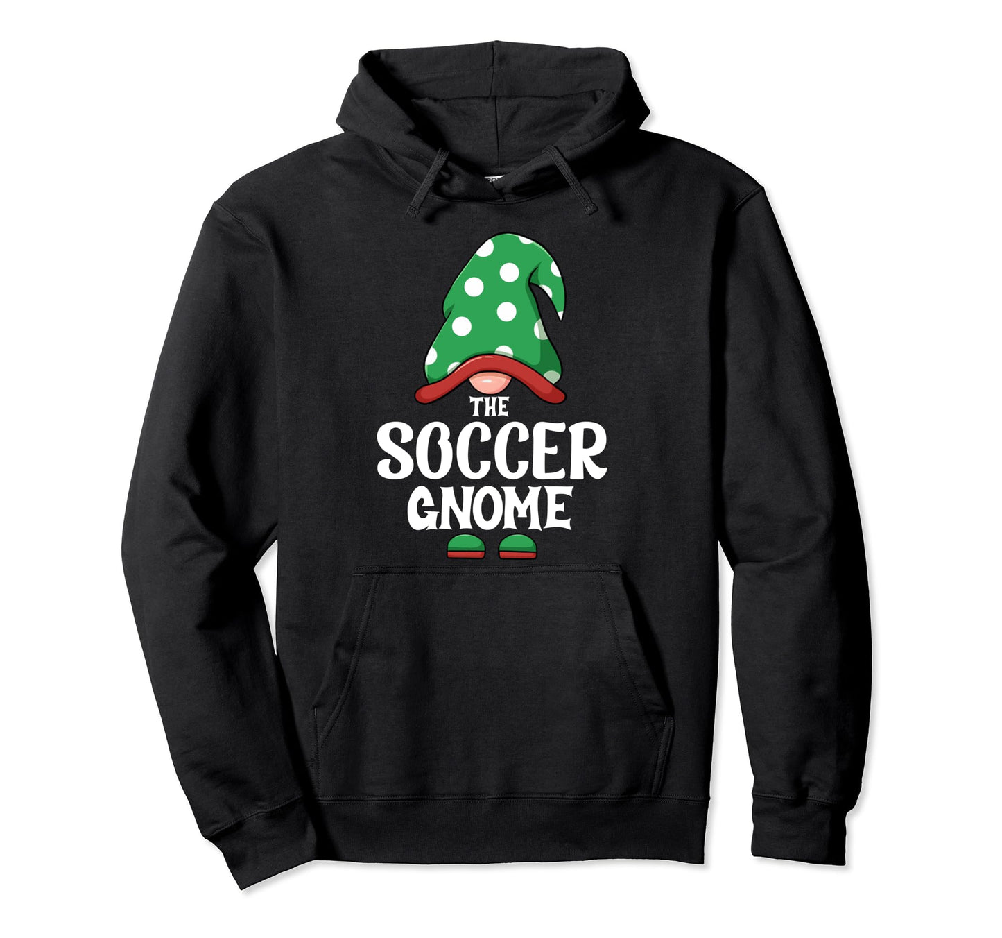Soccer Gnome Matching Family Pajama Funny Hoodie - Trendy Graphic Unisex - T-Shirt, Sweatshirt, Hoodie
