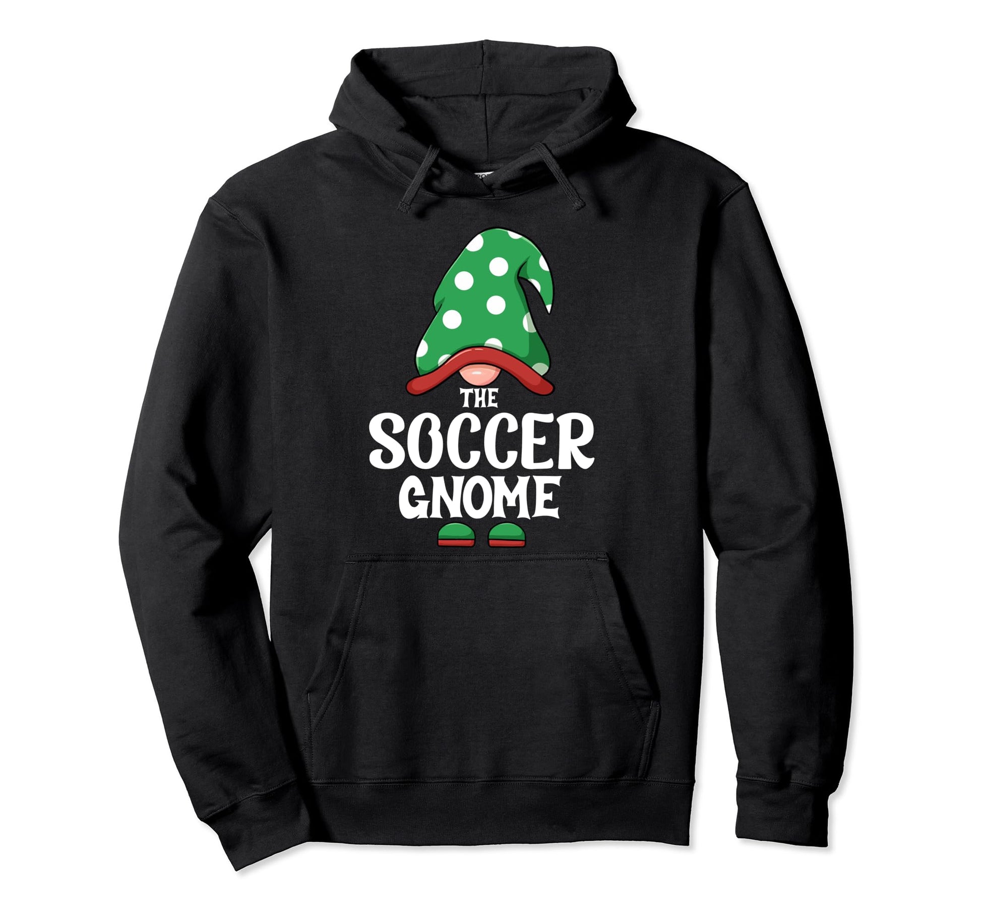 Soccer Gnome Matching Family Pajama Funny Hoodie - Trendy Graphic Unisex - T-Shirt, Sweatshirt, Hoodie
