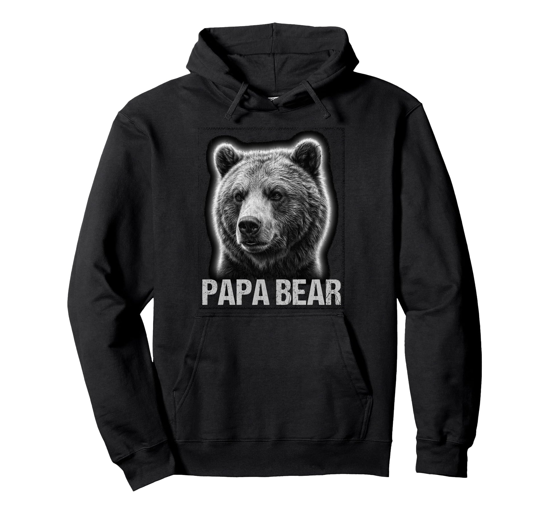 Papa Bear Family Matching Dad Hoodie - Fun Novelty Design Unisex - T-Shirt, Sweatshirt, Hoodie