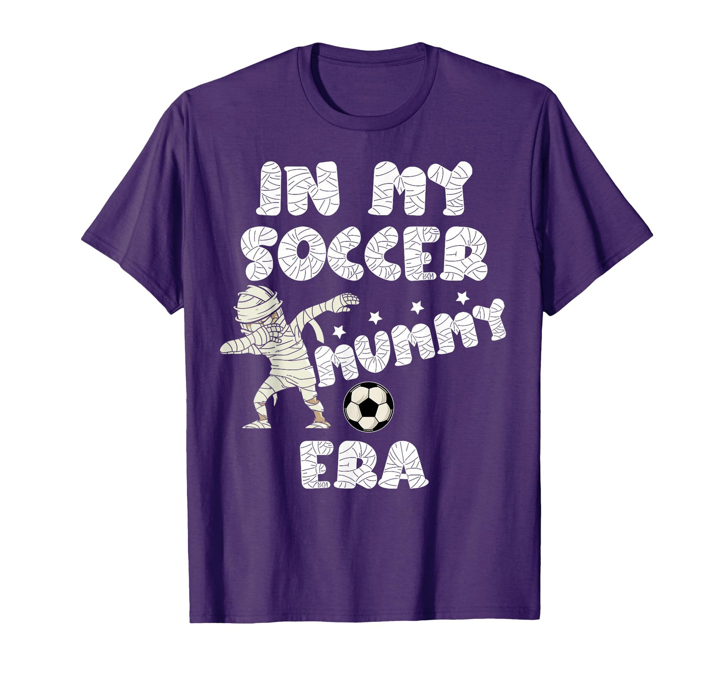 Halloween Soccer Mom Spooky Mummy T-Shirt - Aesthetic Graphic for Adults - T-Shirt, Sweatshirt, Hoodie