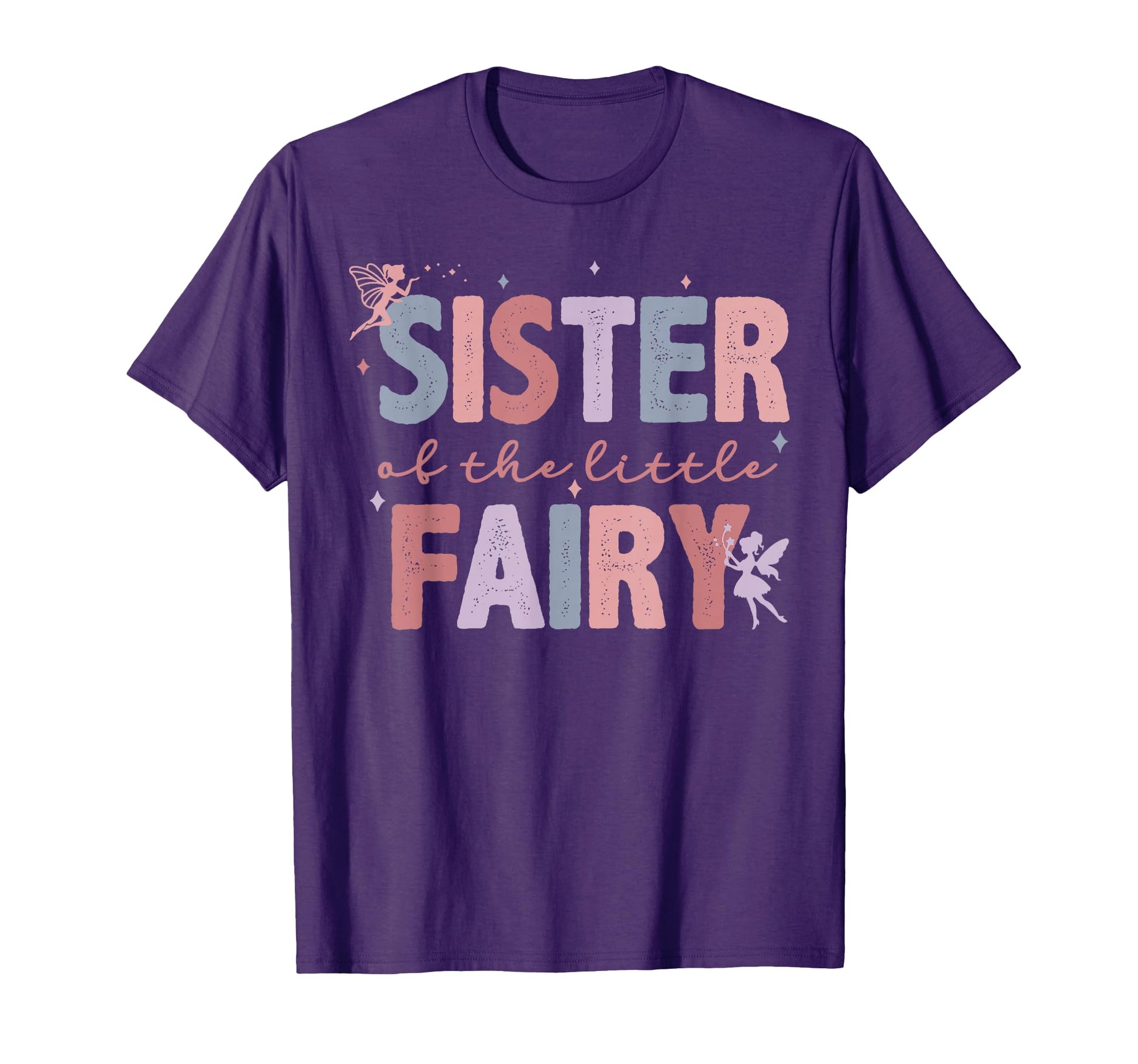 Sister Little Fairy First Birthday T-Shirt - Unique Graphic Men Women - T-Shirt, Sweatshirt, Hoodie