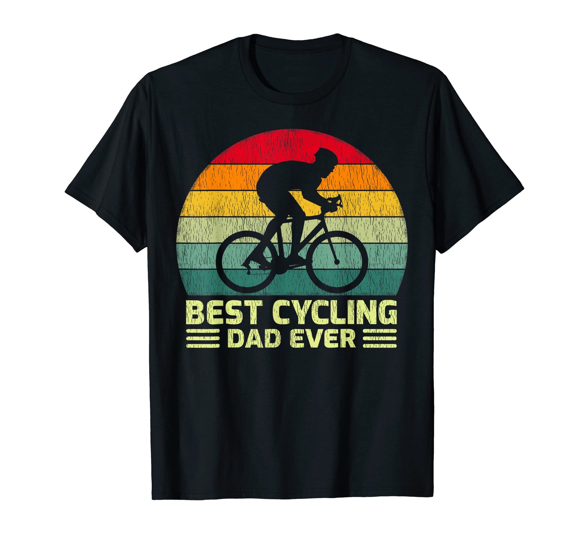 Mens Funny Best Cycling Dad Ever T-Shirt - Unique Graphic Men Women - T-Shirt, Sweatshirt, Hoodie