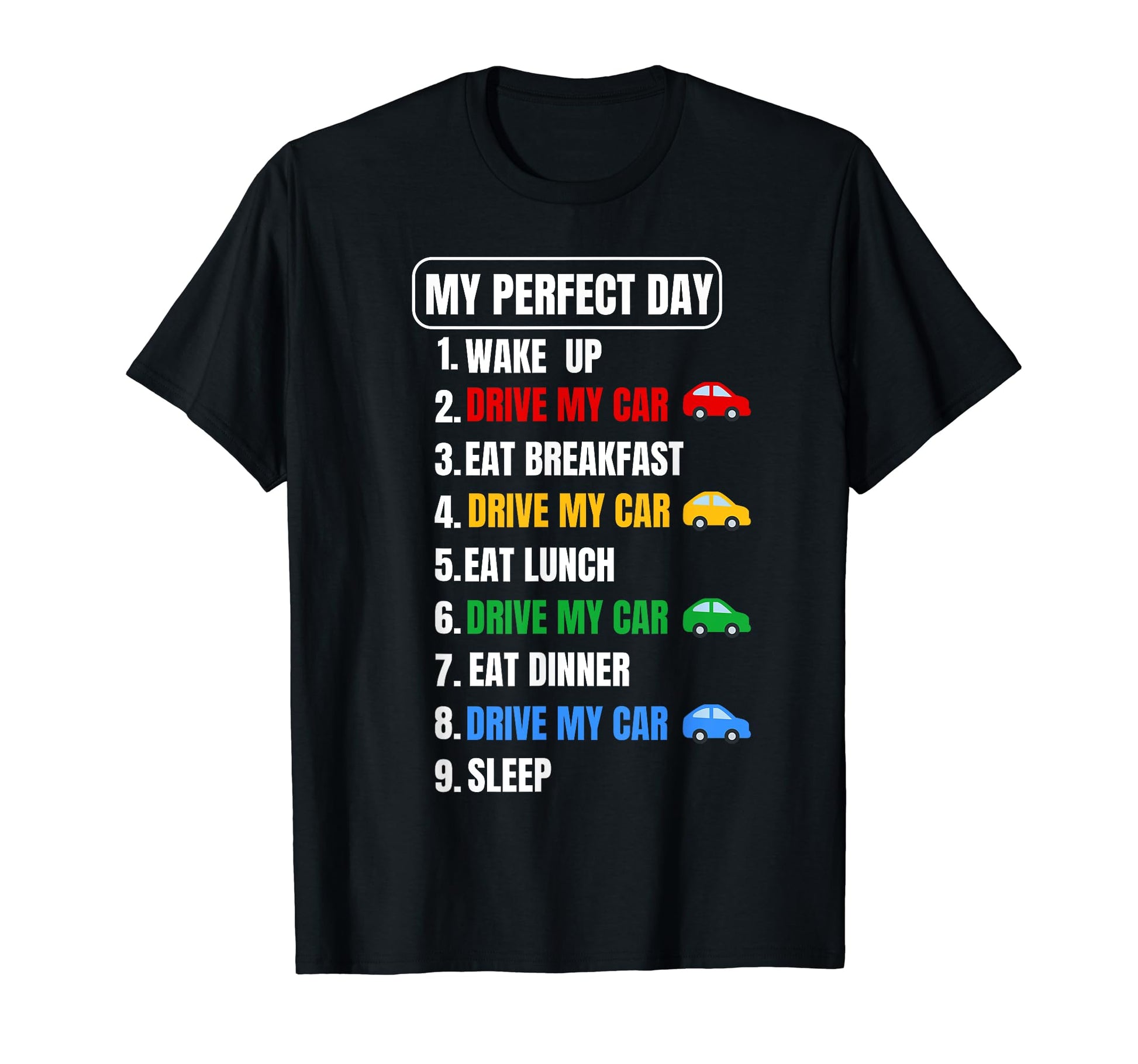 My Day Car Lovers Dad Son Matching Sweatshirt - Novelty Apparel Men Women - T-Shirt, Sweatshirt, Hoodie