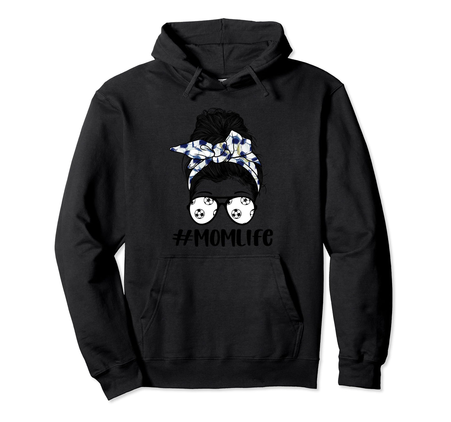 Mom Life Soccer Lover Mothers Day Hoodie - Custom Art Print Men Women - T-Shirt, Sweatshirt, Hoodie