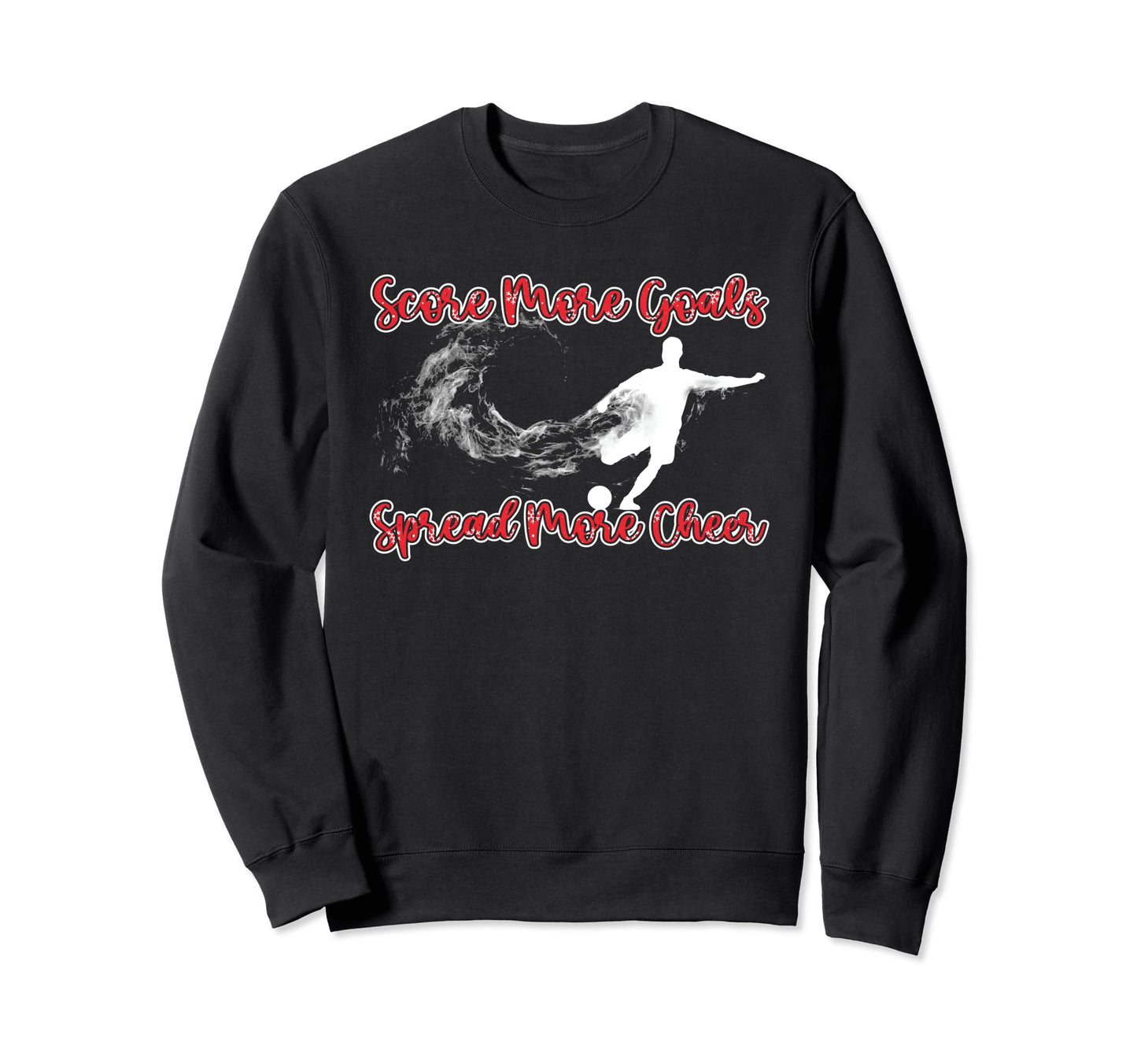 Holiday Sports Soccer Santa Sweatshirt - Minimalist Print Unisex - T-Shirt, Sweatshirt, Hoodie