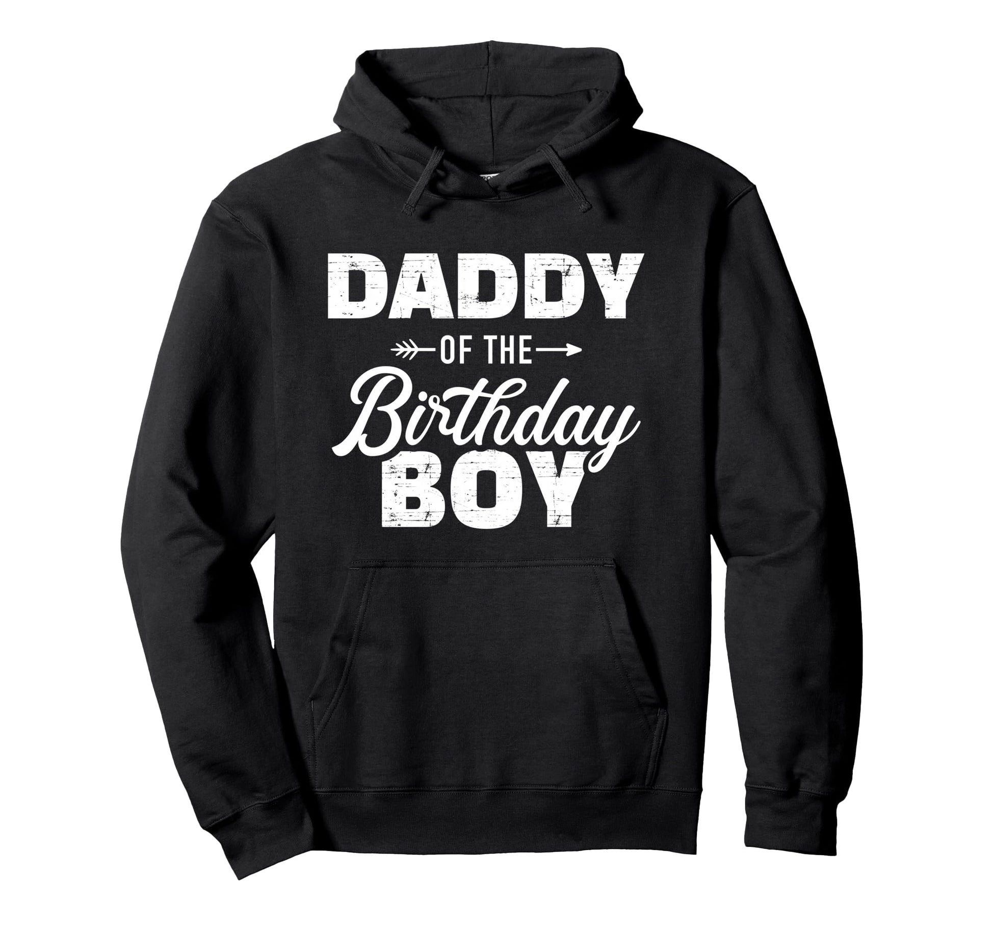 Daddy Birthday Son Matching Family Dad Hoodie - Unique Graphic for Adults - T-Shirt, Sweatshirt, Hoodie