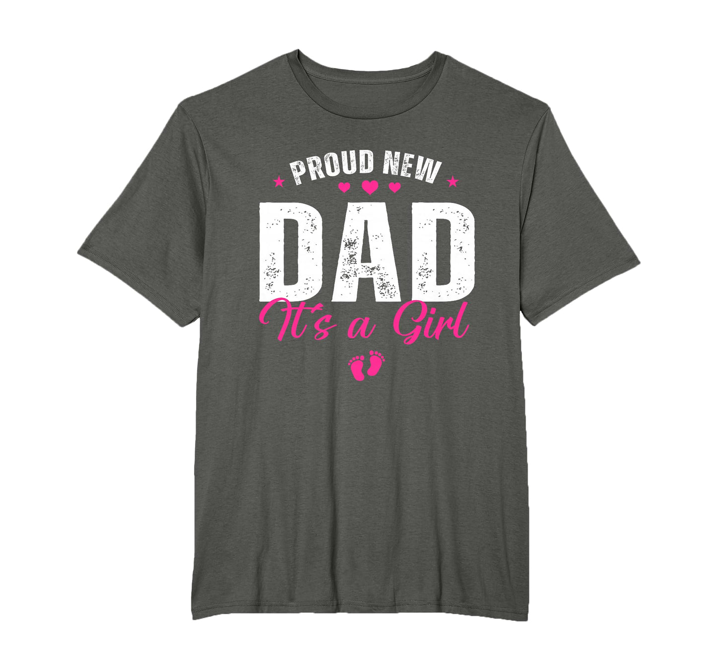 Proud New Dad Its Gifts Father T-Shirt - Casual Everyday Wear for Adults - T-Shirt, Sweatshirt, Hoodie