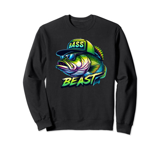 Bass Fishing Grandpa Legend Sweatshirt - Casual Everyday Wear Men Women - T-Shirt, Sweatshirt, Hoodie