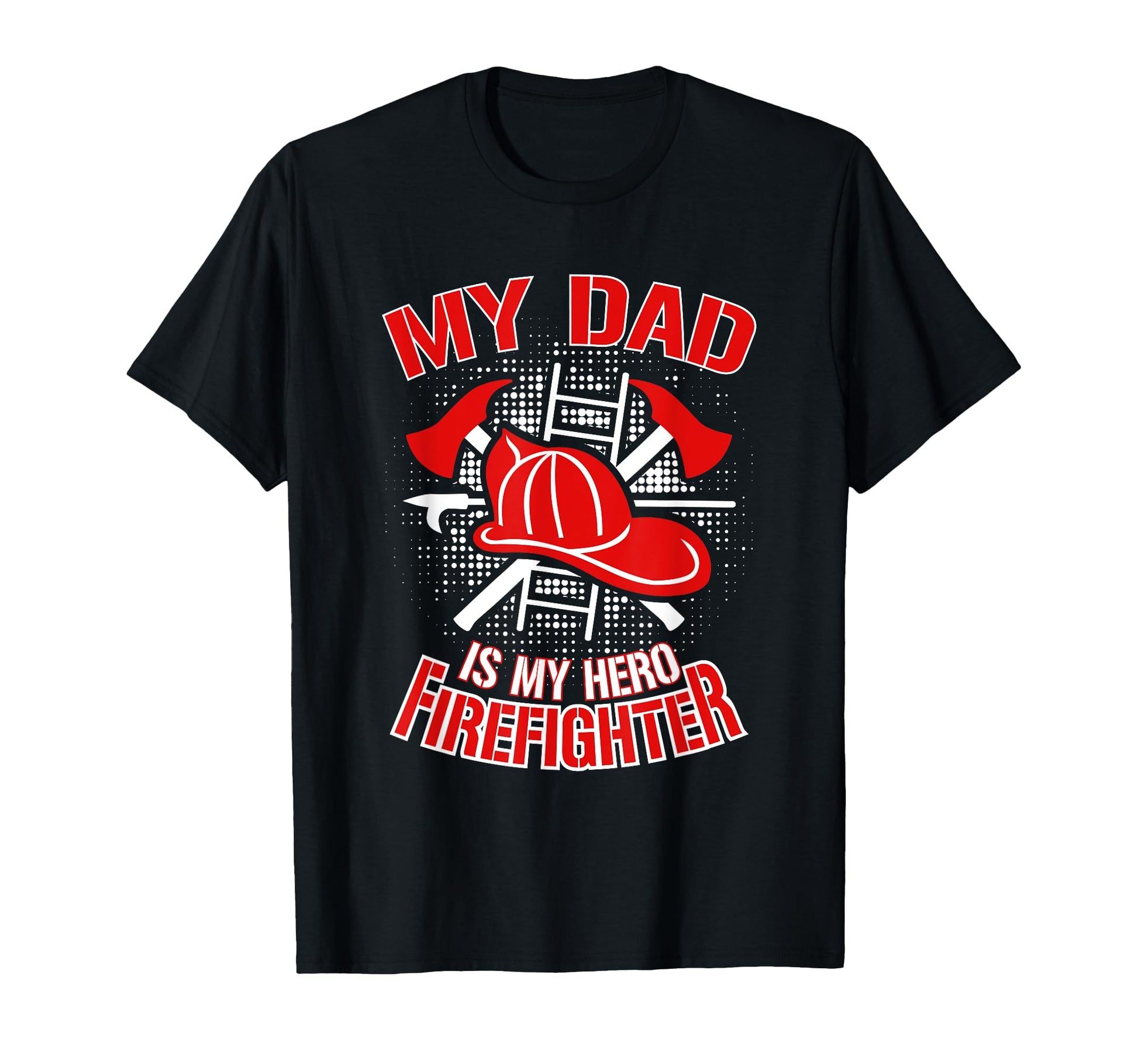Firefighter Hero Dad Gift Thin Red T-Shirt - Streetwear Style for Adults - T-Shirt, Sweatshirt, Hoodie