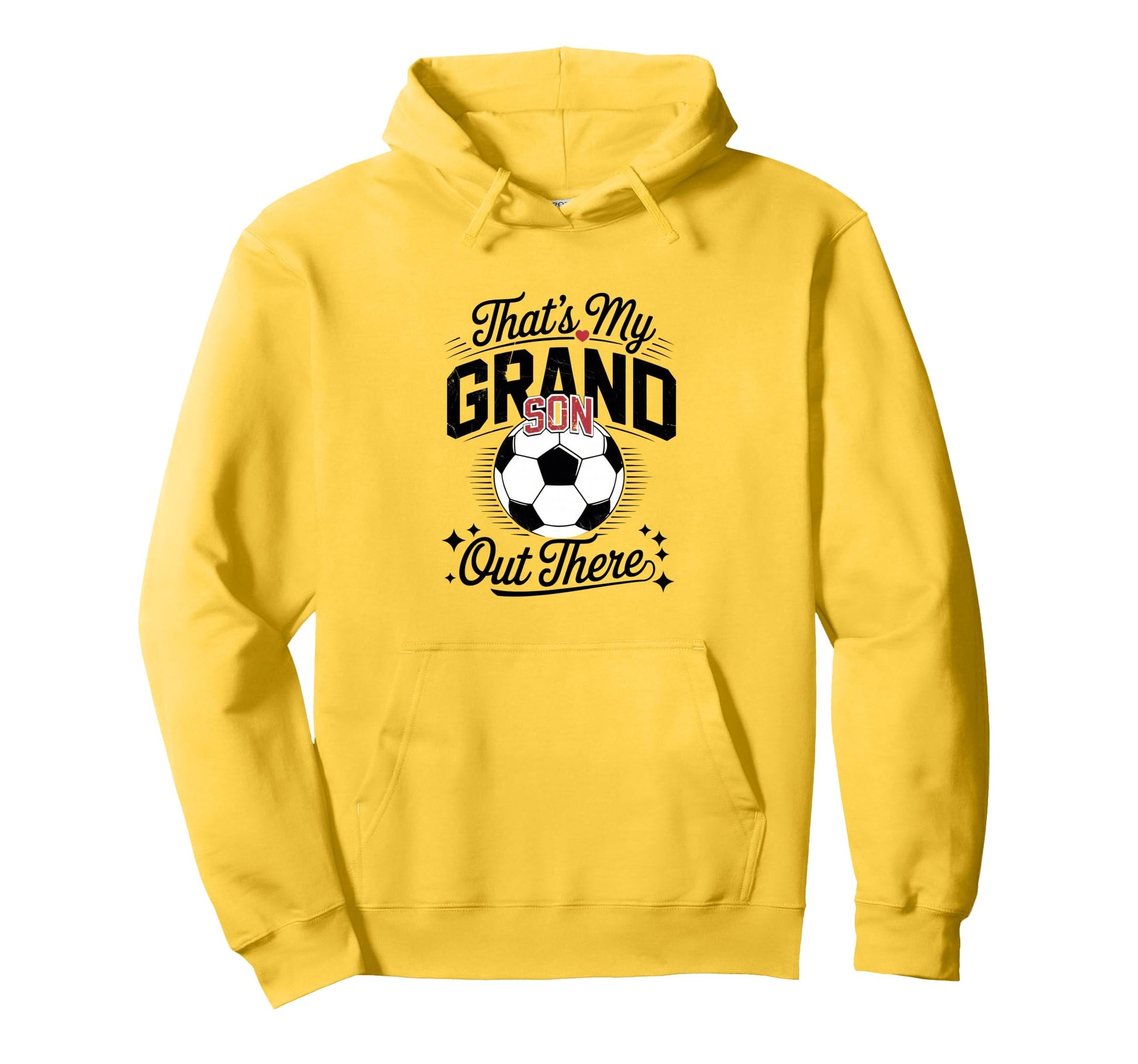 Thats My Grandson Out There Soccer Grandma Hoodie - Novelty Apparel Unisex - T-Shirt, Sweatshirt, Hoodie