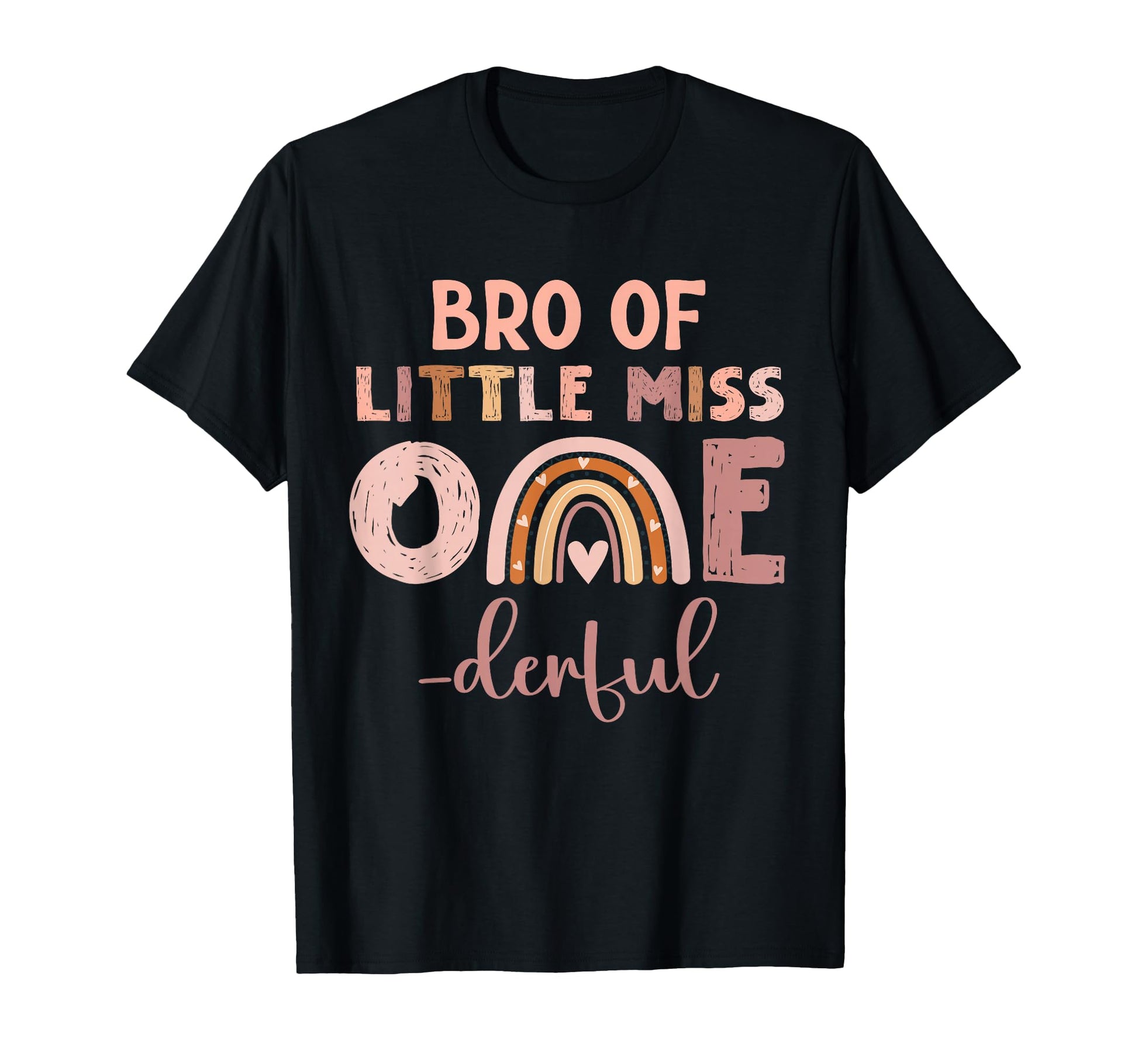 Boho Bro Miss Onederful 1St Birthday T-Shirt - Aesthetic Graphic Men Women - T-Shirt, Sweatshirt, Hoodie