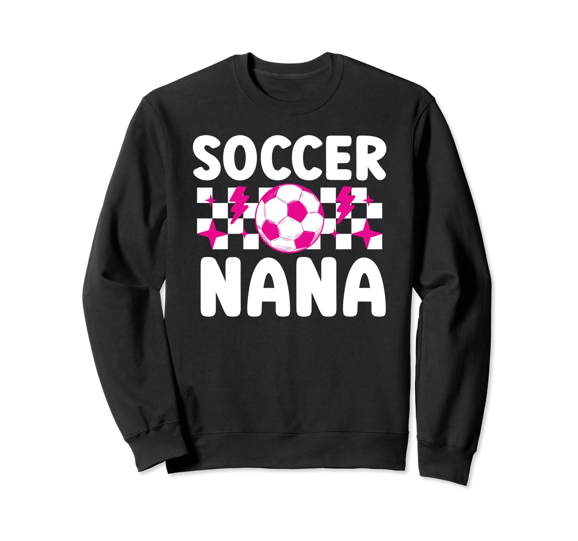 Soccer Nana Grandma Nana Soccer Sweatshirt - Minimalist Print Men Women - T-Shirt, Sweatshirt, Hoodie