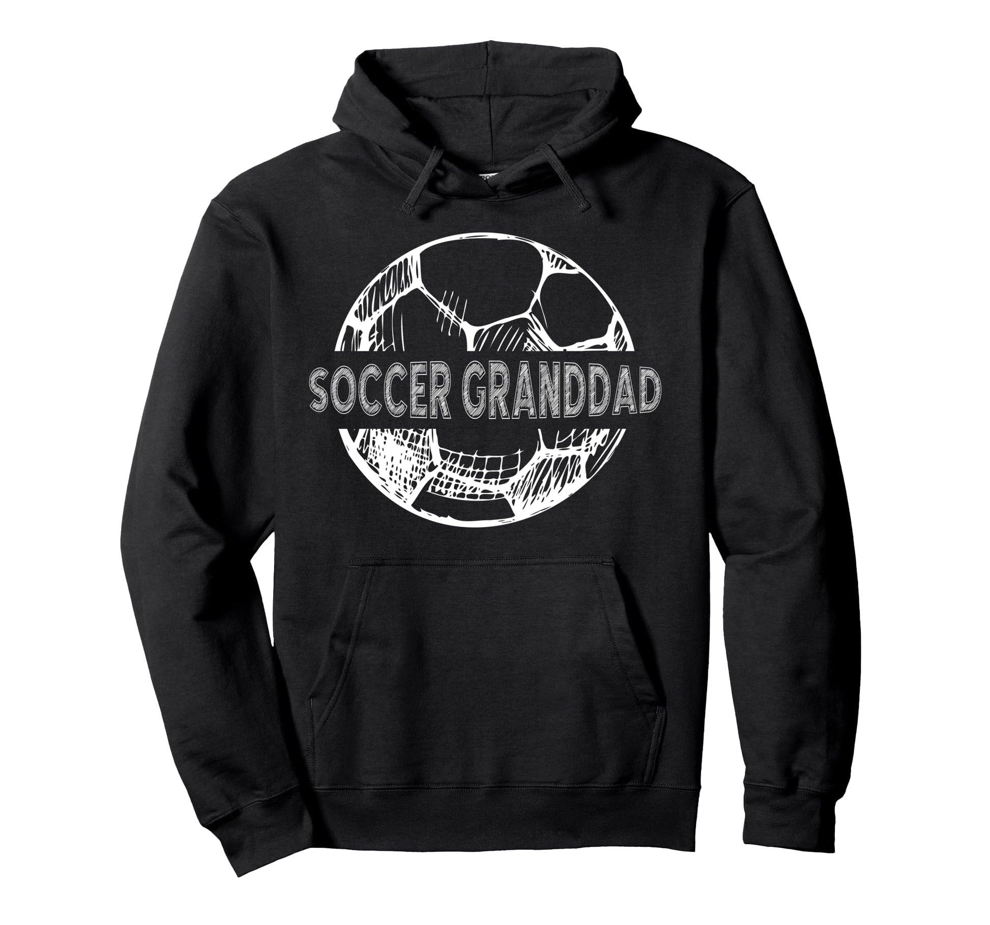 Soccer Granddad Grandpa Granddad Hoodie - Fun Novelty Design Men Women - T-Shirt, Sweatshirt, Hoodie