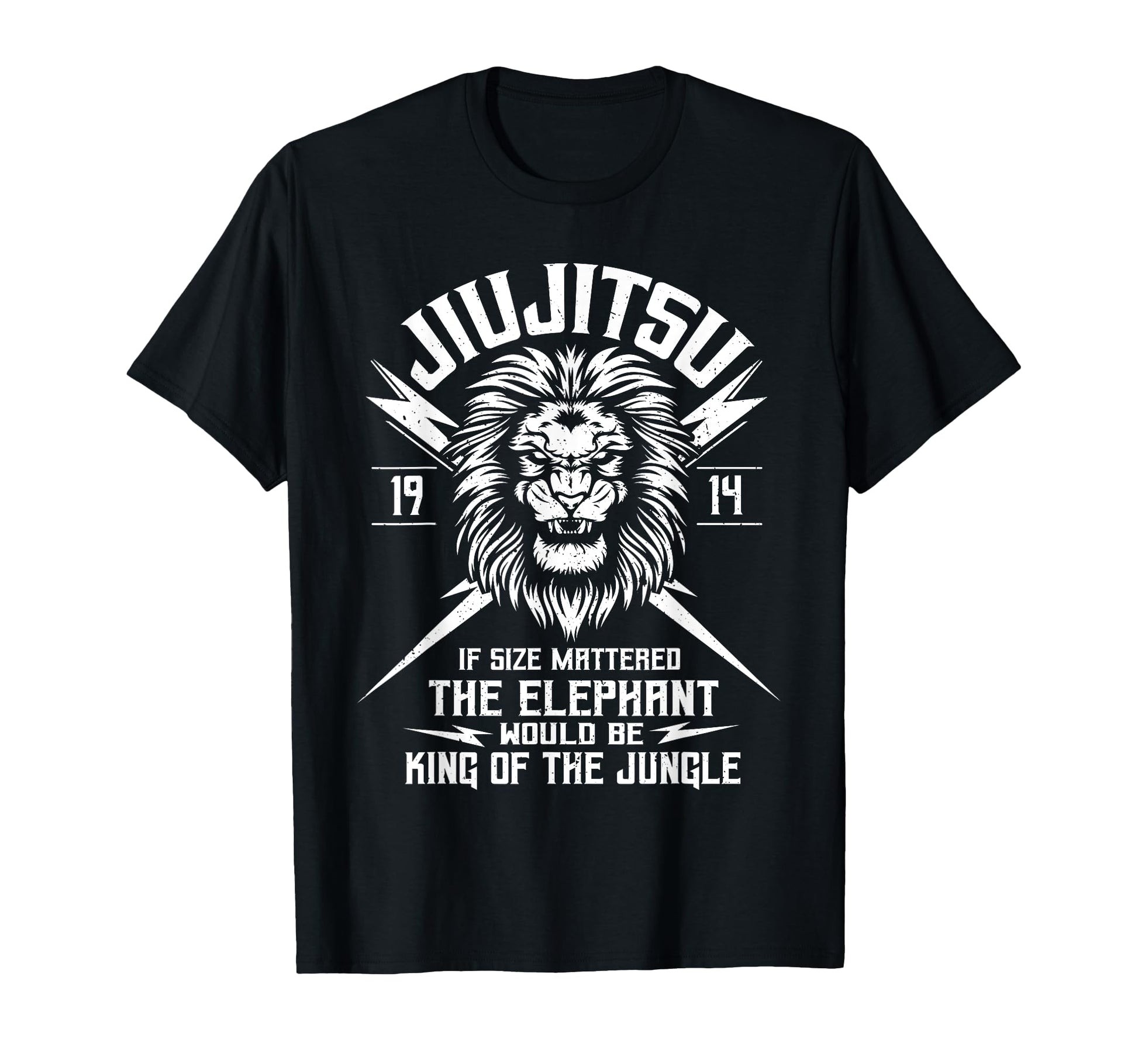 Lion Brazilian Jiu Jitsu Mma Bjj T-Shirt - Fun Novelty Design Men Women - T-Shirt, Sweatshirt, Hoodie