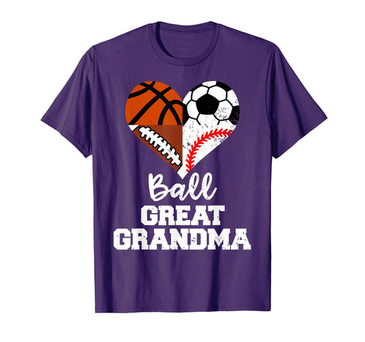 Ball Great Grandma Soccer Football T-Shirt - Trendy Graphic Men Women - T-Shirt, Sweatshirt, Hoodie