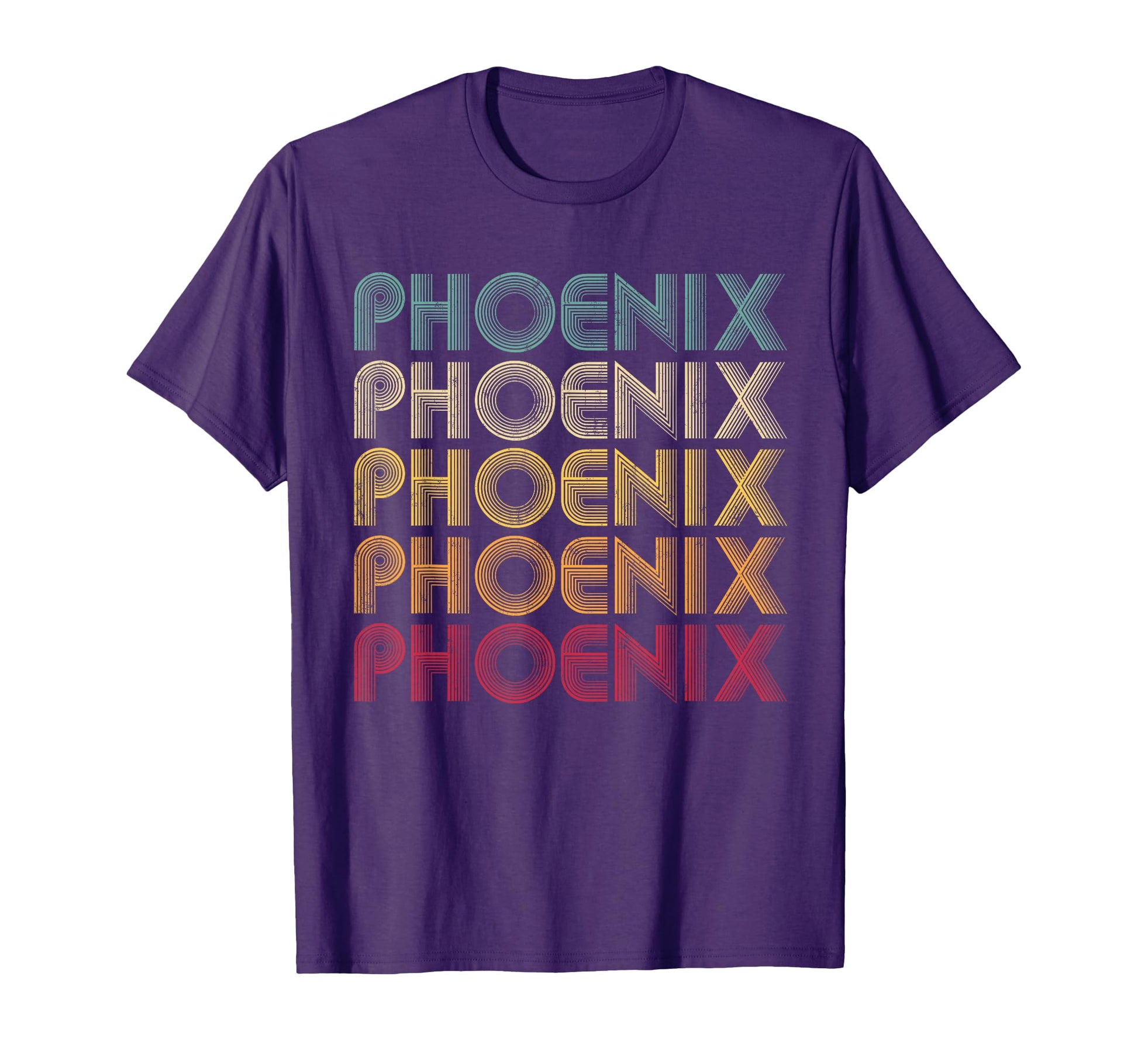 Phoenix Az Arizona 60S 70S Mom Dad T-Shirt - Minimalist Print Men Women - T-Shirt, Sweatshirt, Hoodie
