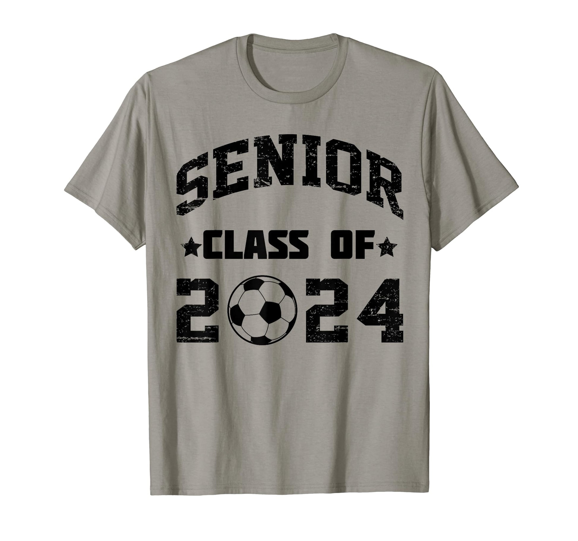Class 2024 Senior Soccer Player T-Shirt - Trendy Graphic for Adults - T-Shirt, Sweatshirt, Hoodie