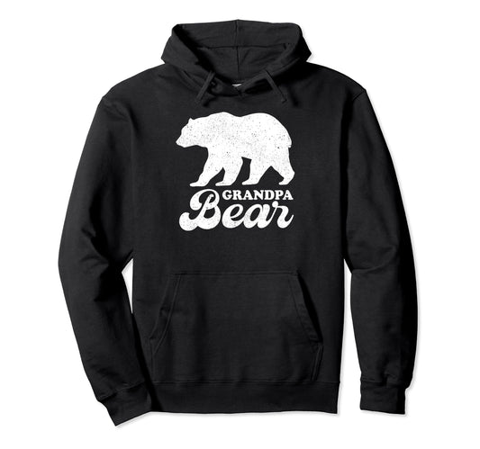 Bear Lover Family Matching Grandpa Hoodie - Streetwear Style for Adults - T-Shirt, Sweatshirt, Hoodie