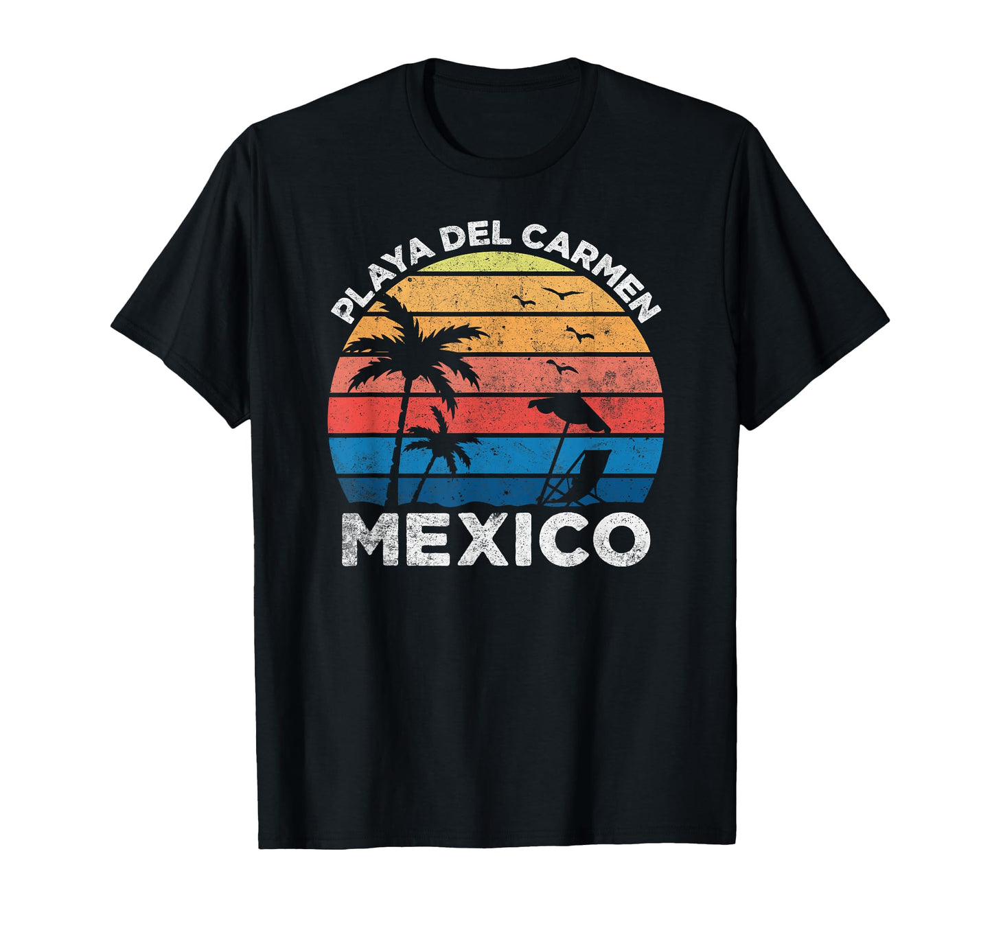 Playa Del Carmen Mexico Vacation T-Shirt - Trendy Graphic for Adults - T-Shirt, Sweatshirt, Hoodie