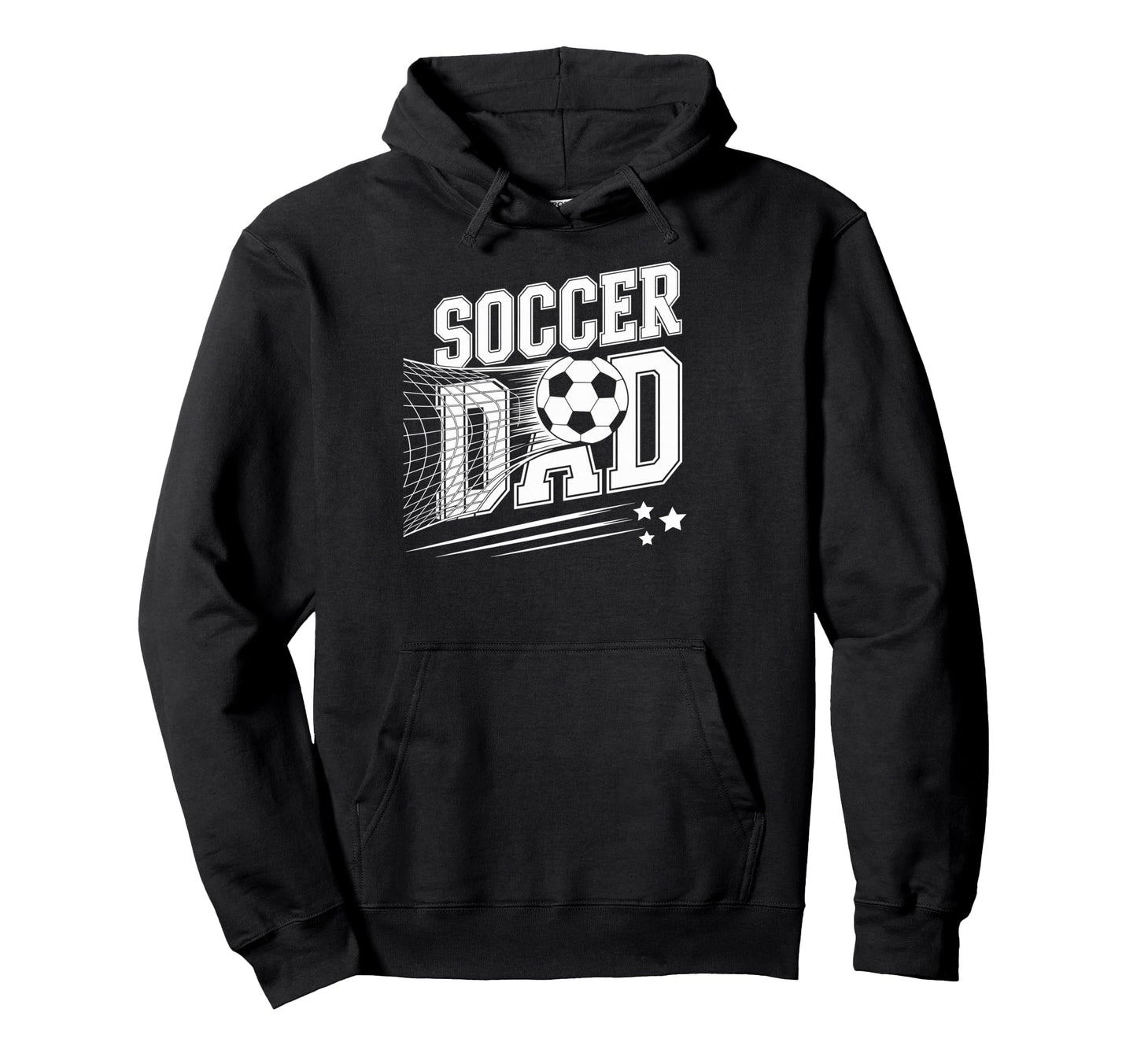 Soccer Dad Football Soccer Player Hoodie - Casual Everyday Wear Men Women - T-Shirt, Sweatshirt, Hoodie