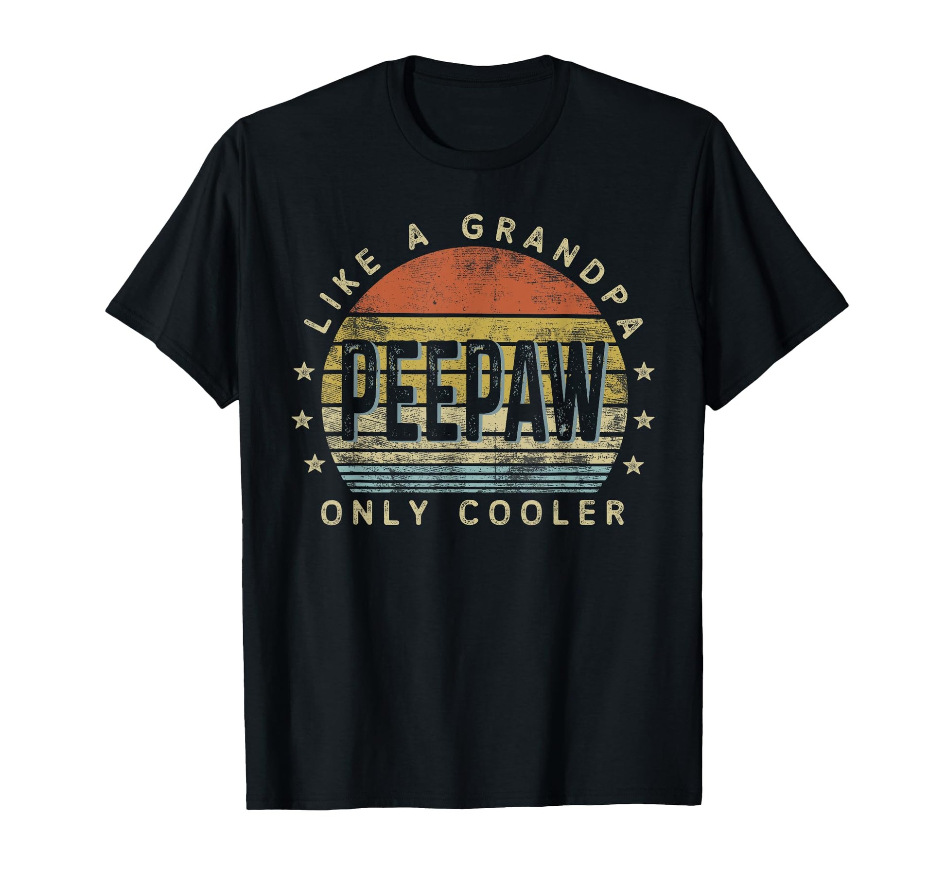 Peepaw Like Grandpa Only Cooler Peepaw T-Shirt - Minimalist Print Unisex - T-Shirt, Sweatshirt, Hoodie