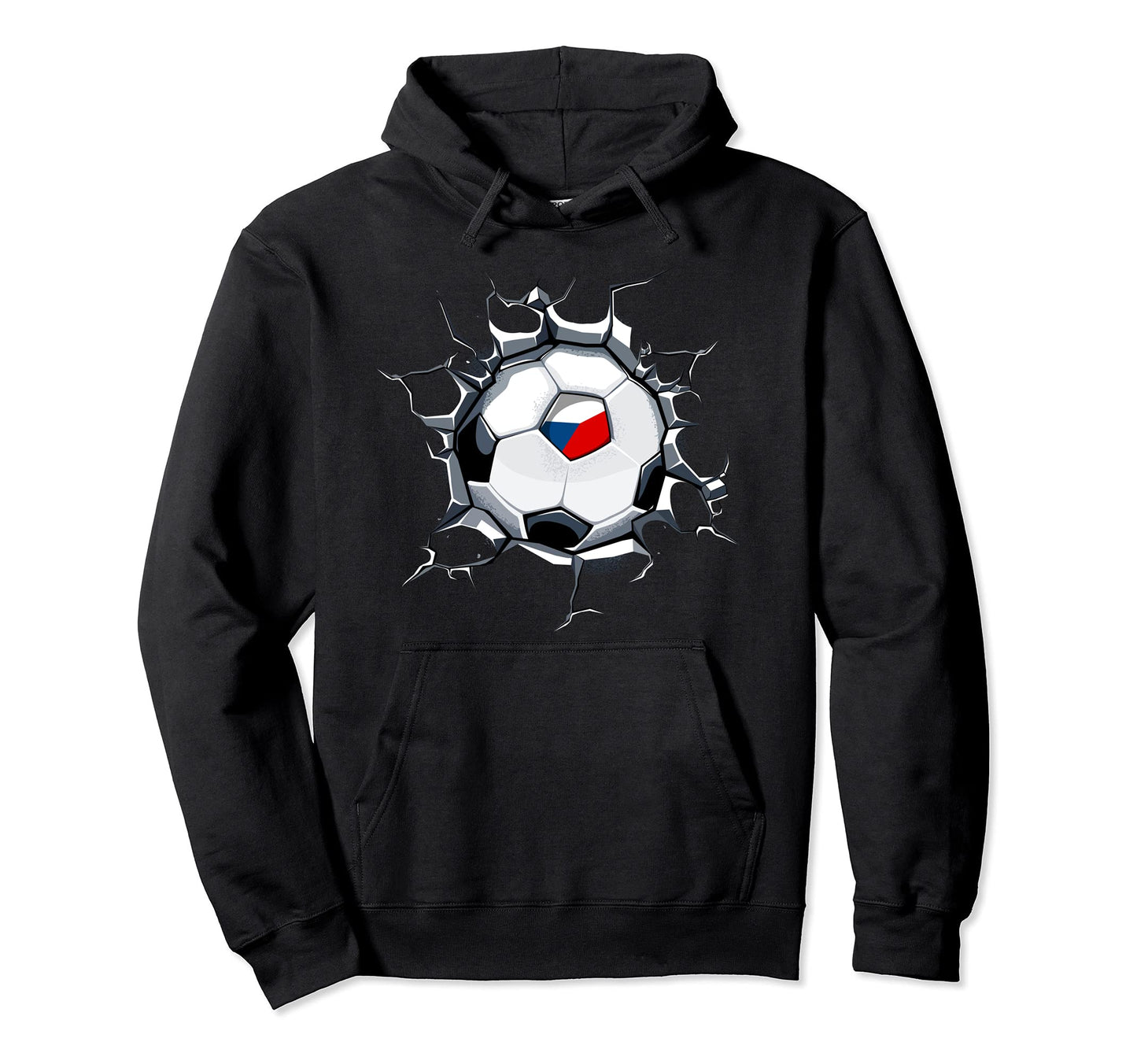 Czech Republic Soccer Fans Jersey Hoodie - Casual Everyday Wear Unisex - T-Shirt, Sweatshirt, Hoodie