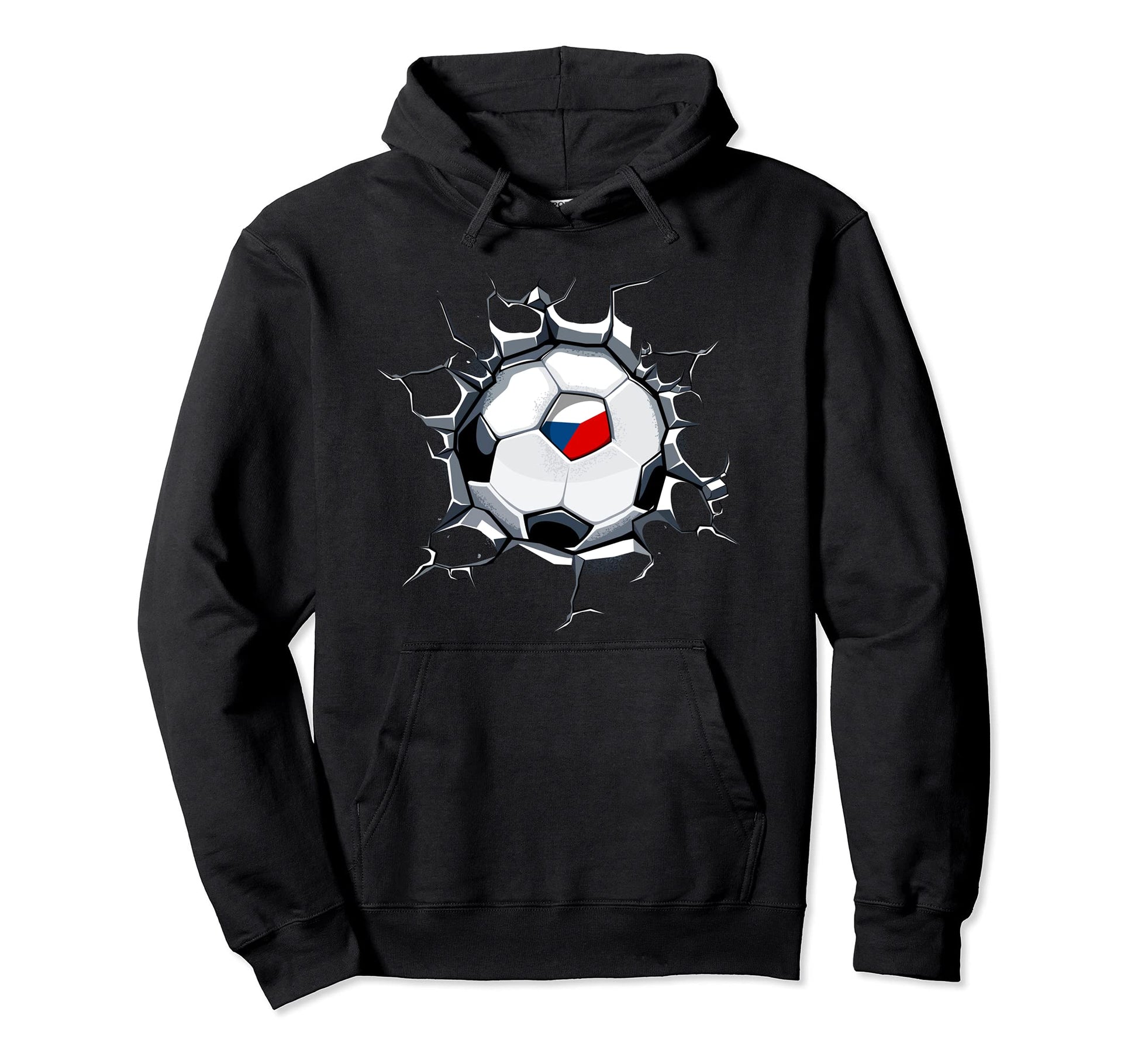 Czech Republic Soccer Fans Jersey Hoodie - Casual Everyday Wear Unisex - T-Shirt, Sweatshirt, Hoodie