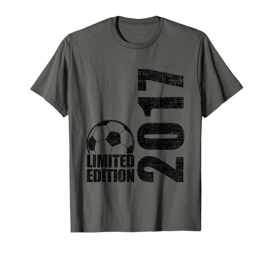 9 Years Old 2017 9Th Birthday Soccer T-Shirt - Unique Graphic Unisex - T-Shirt, Sweatshirt, Hoodie