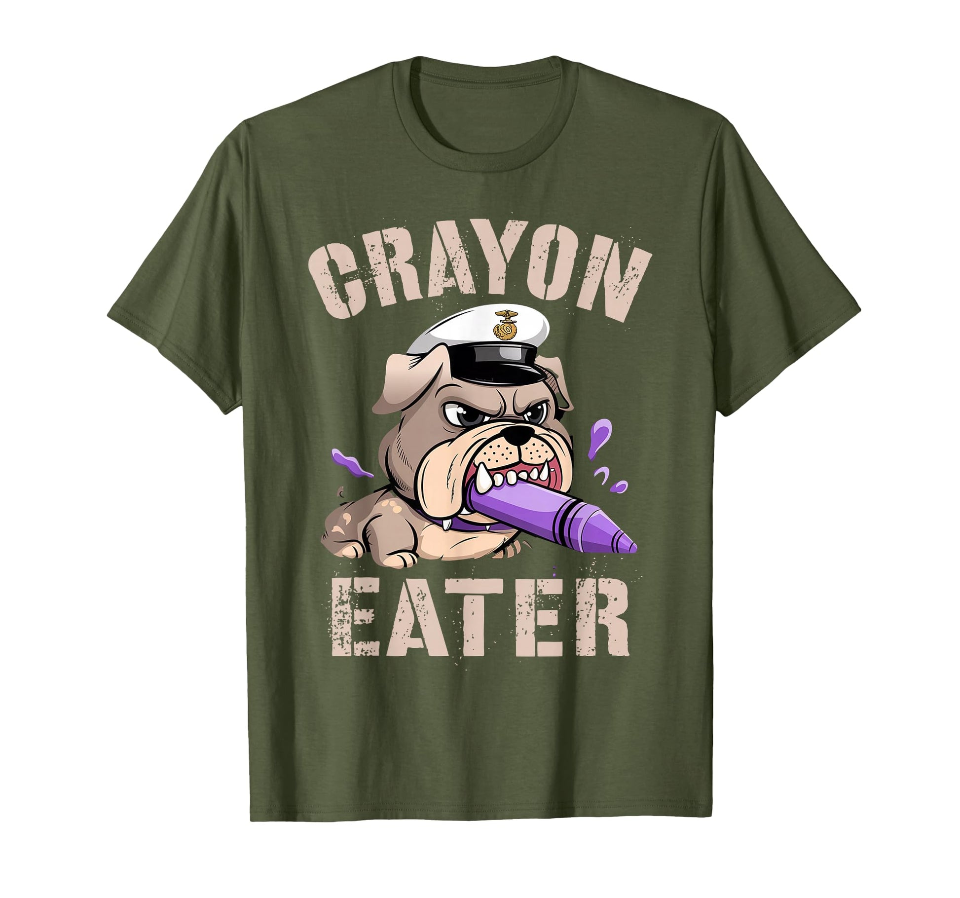Funny Veteran Crayon Eater I Eat T-Shirt - Novelty Apparel for Adults - T-Shirt, Sweatshirt, Hoodie