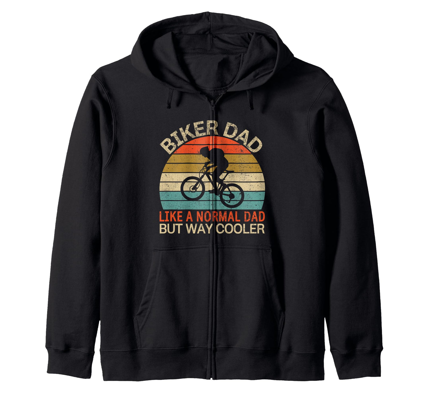 Biker Mountain Bike Dad T Shirts T-Shirt - Trendy Graphic Unisex - T-Shirt, Sweatshirt, Hoodie