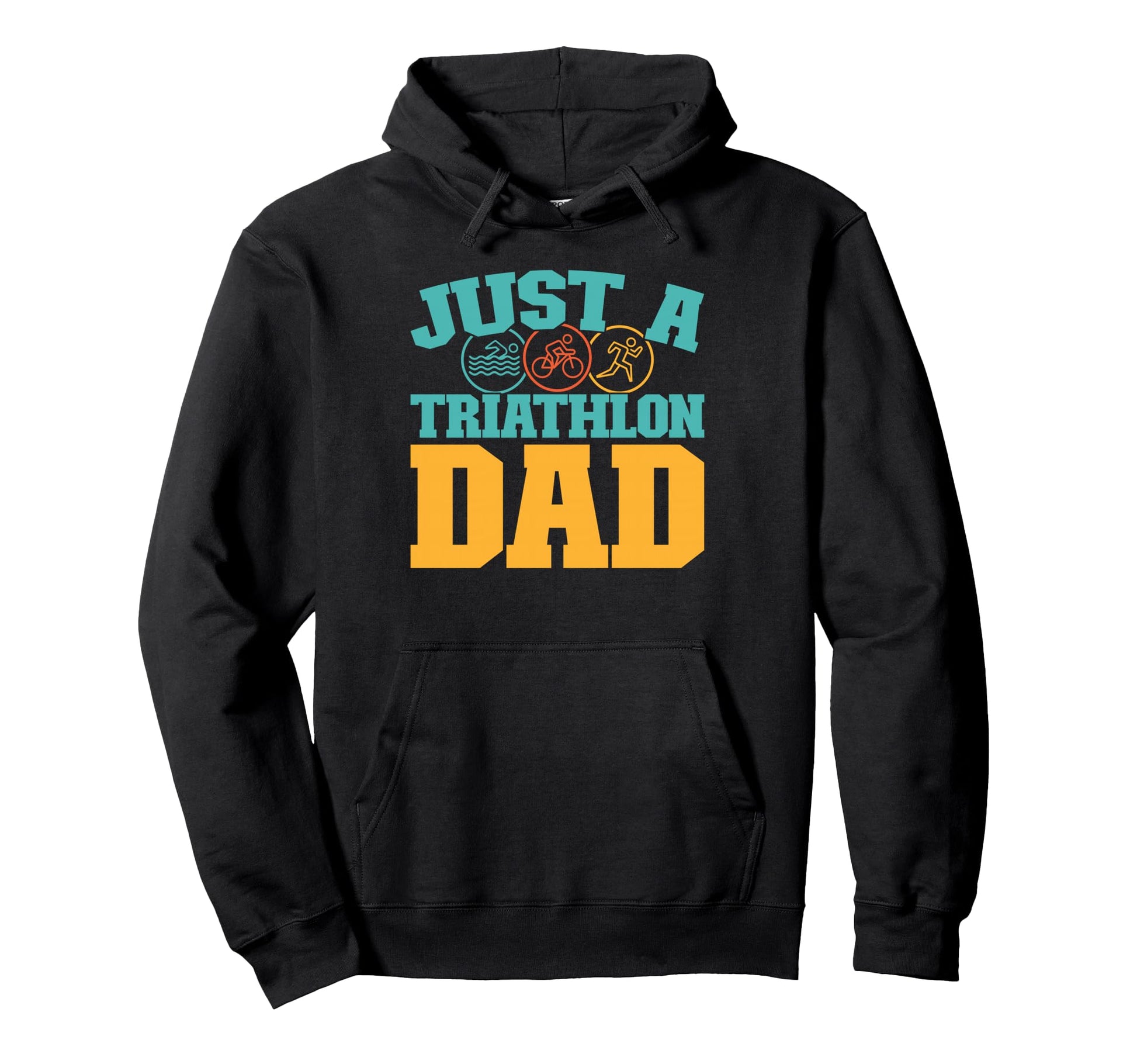 Triathlete Cycling Swimming Running Hoodie - Minimalist Print Men Women - T-Shirt, Sweatshirt, Hoodie